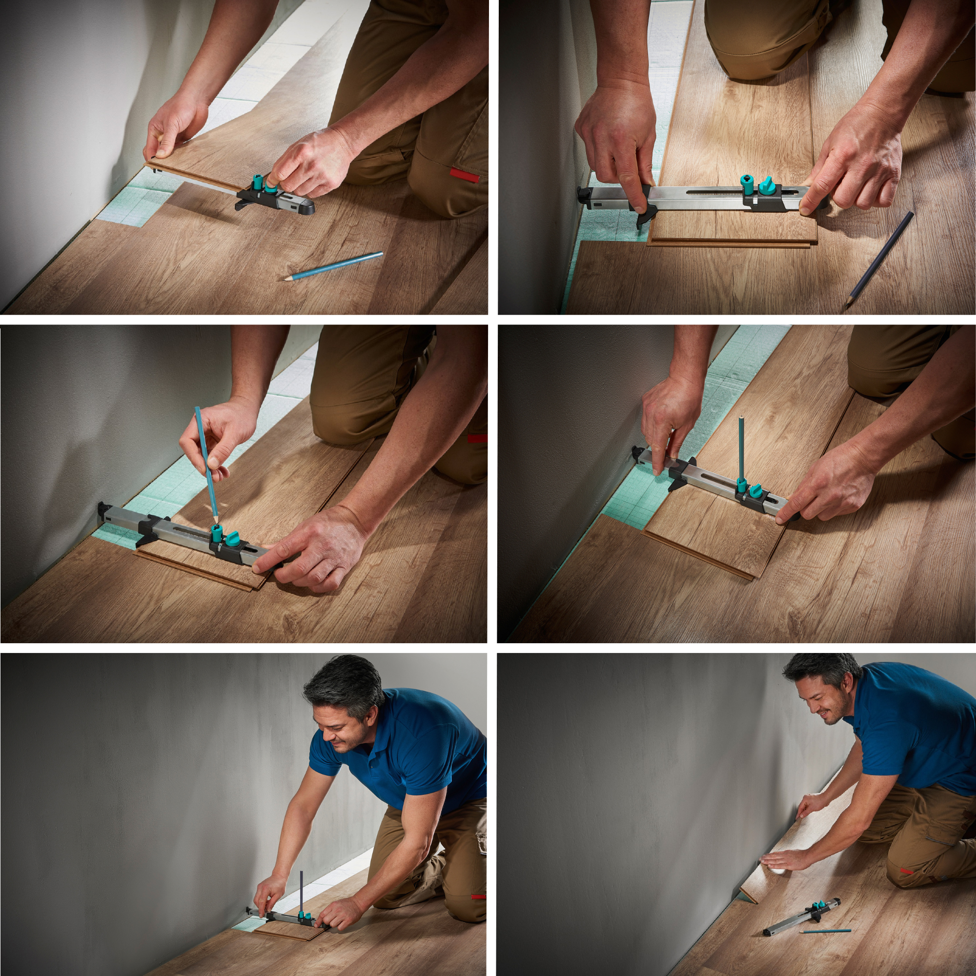 Copieur parallèle pour sol stratifié WOLFCRAFT - 3