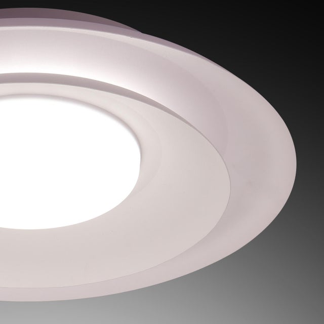 Plafoniera LED Paola Ø 40 cm bianco IP20 cct da bianco caldo a bianco freddo con regolazione di temperatura NOVECENTO