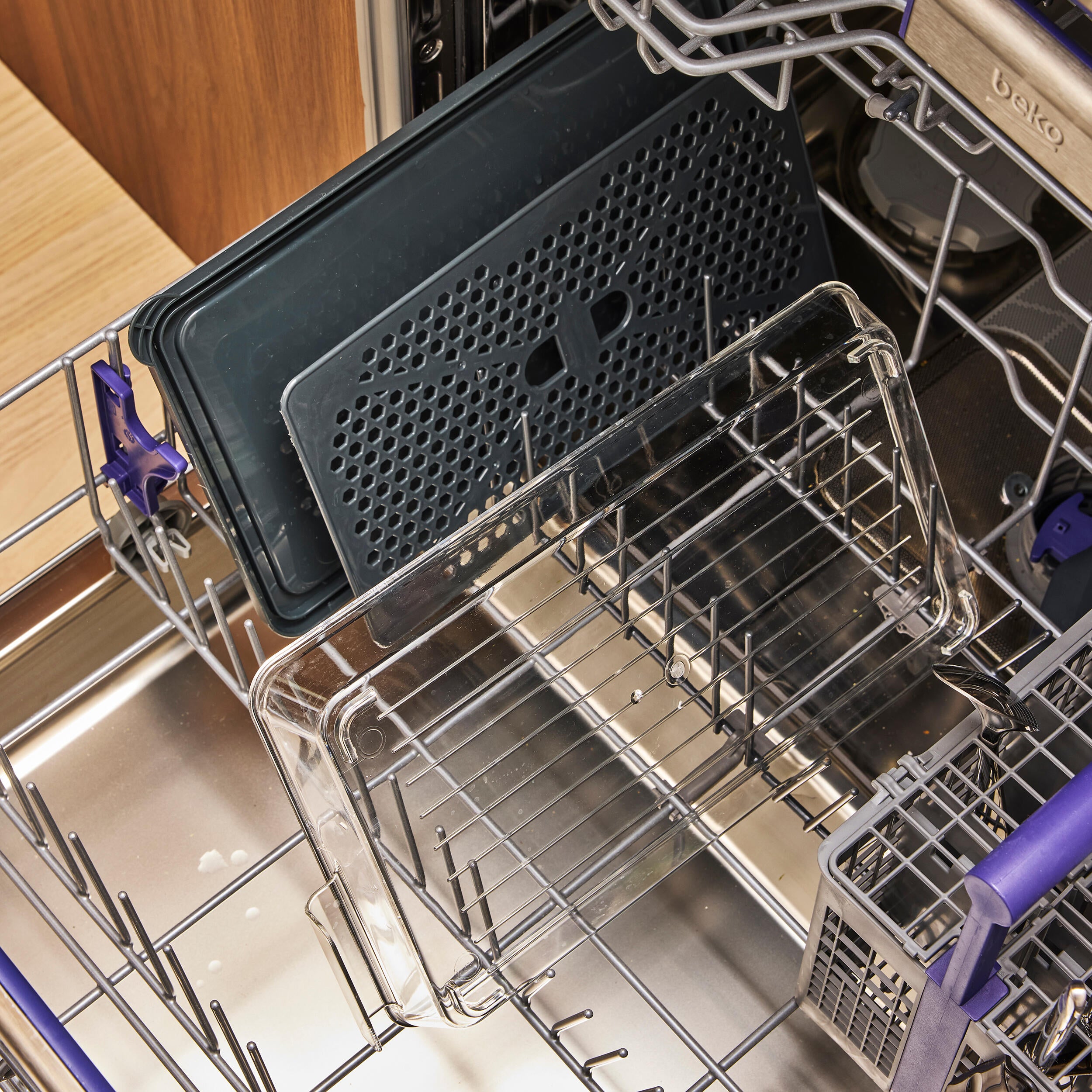 Boîte de conservation avec grille pour charcuterie/fromage L.20xl.11,1cm DELINIA - 9