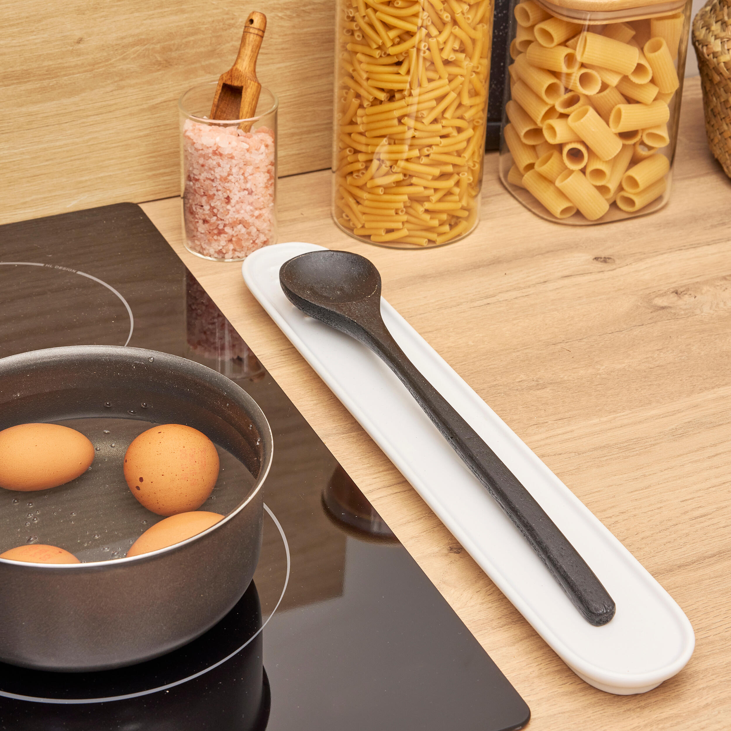 Bandeja multifunções cerâmico 7 x 2 x 2 cm branco Delinia Scandi - 11