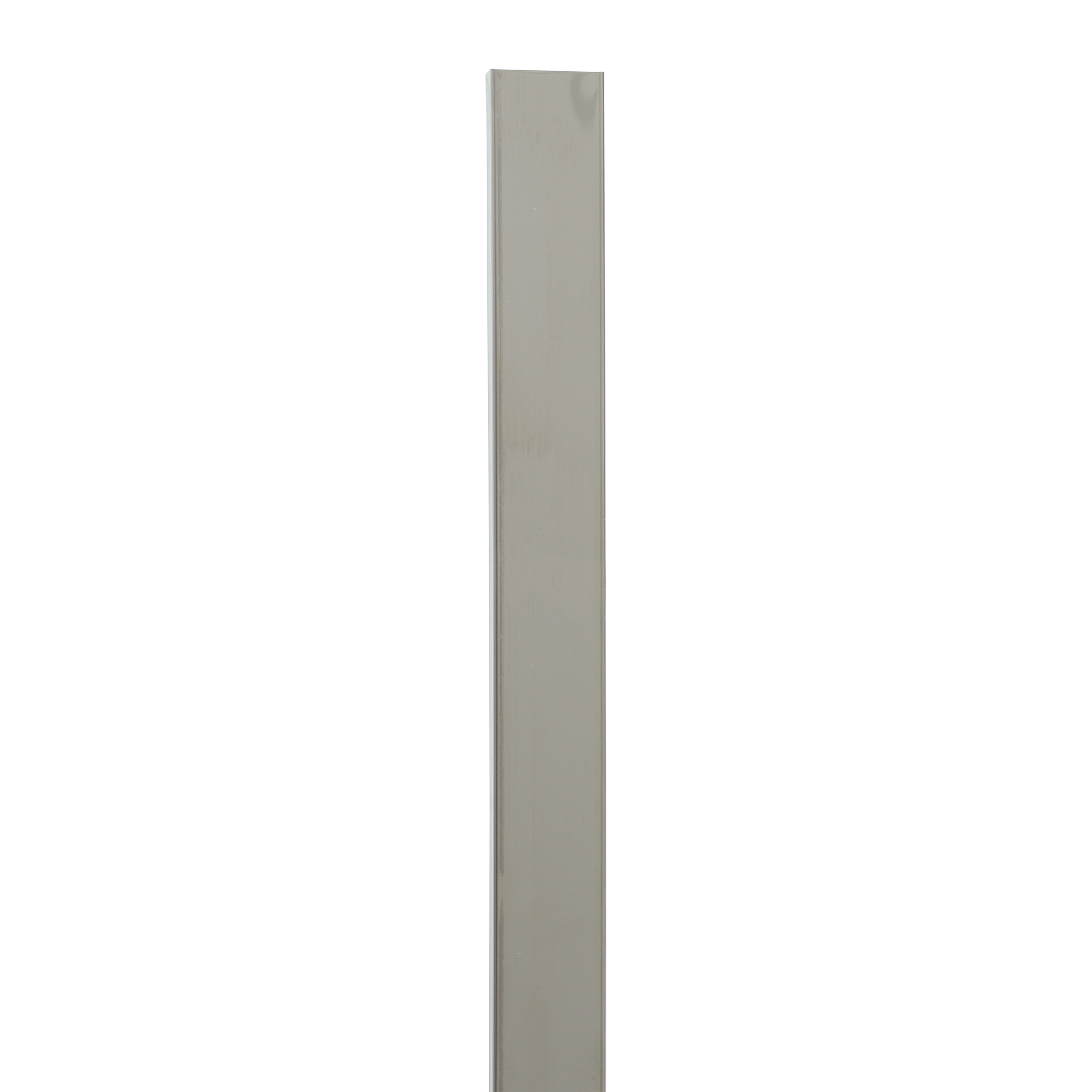 Listwa ozdobna dla lameli ściennych 120 cm srebrna polerowana