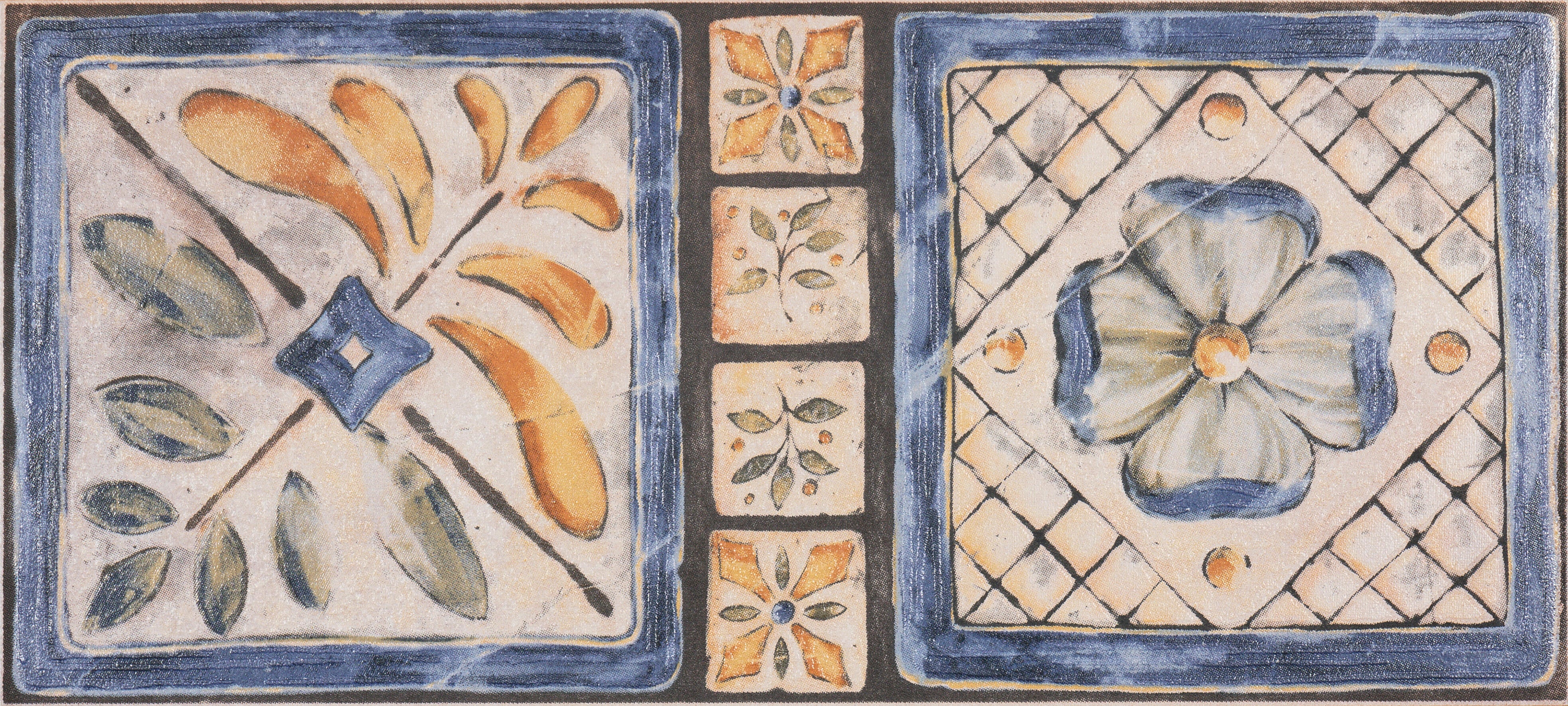 Listelo cerámica velez efecto relieve beige 33.3x33.3cm