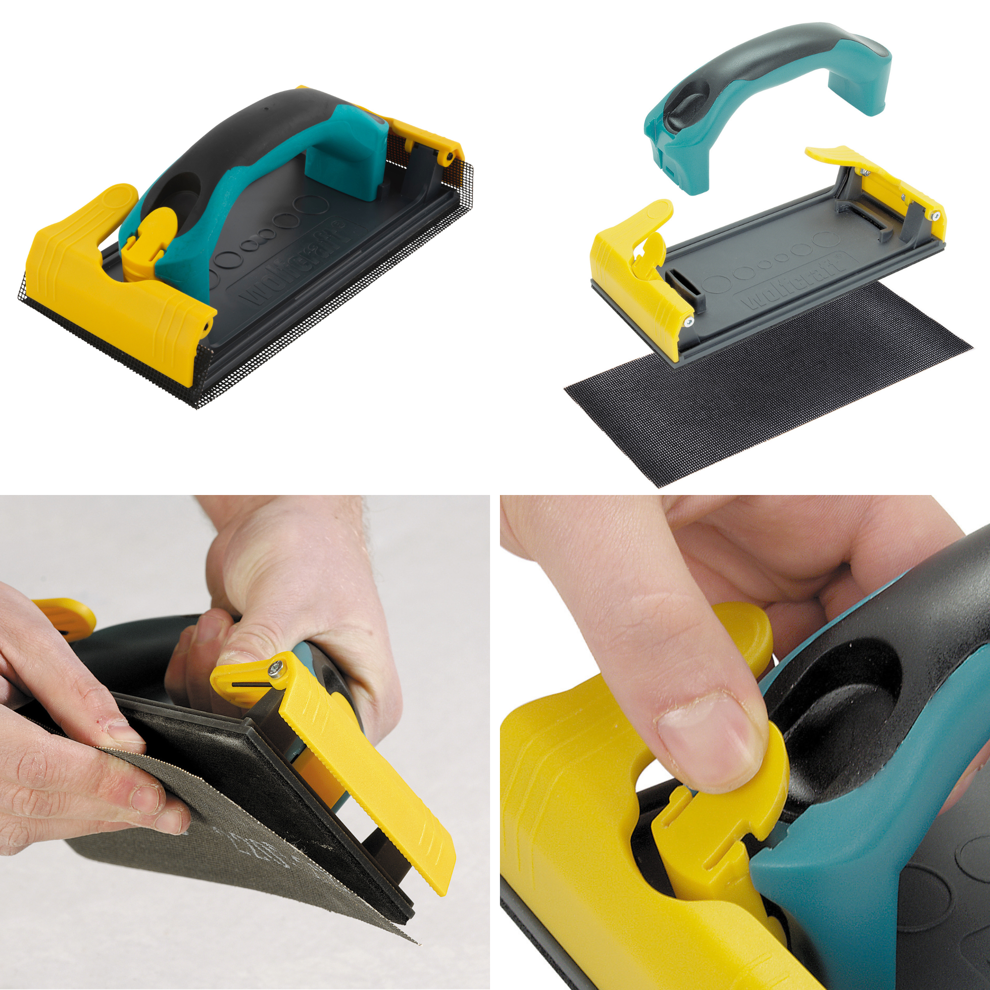 Esponja para lijar wolfcraft de grano 120