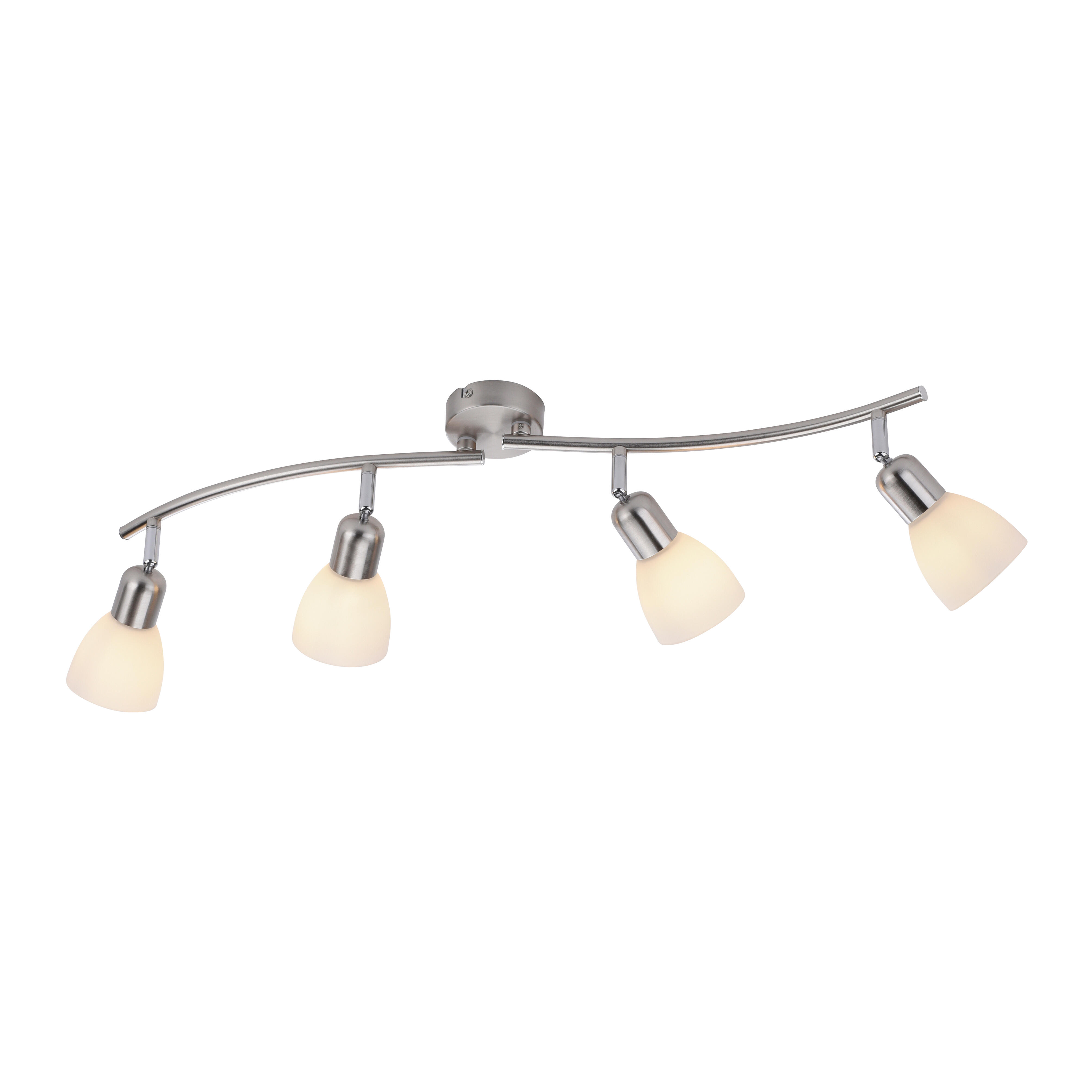 Foco Karo con casquillo E14 gris / plata 83 cm - 3