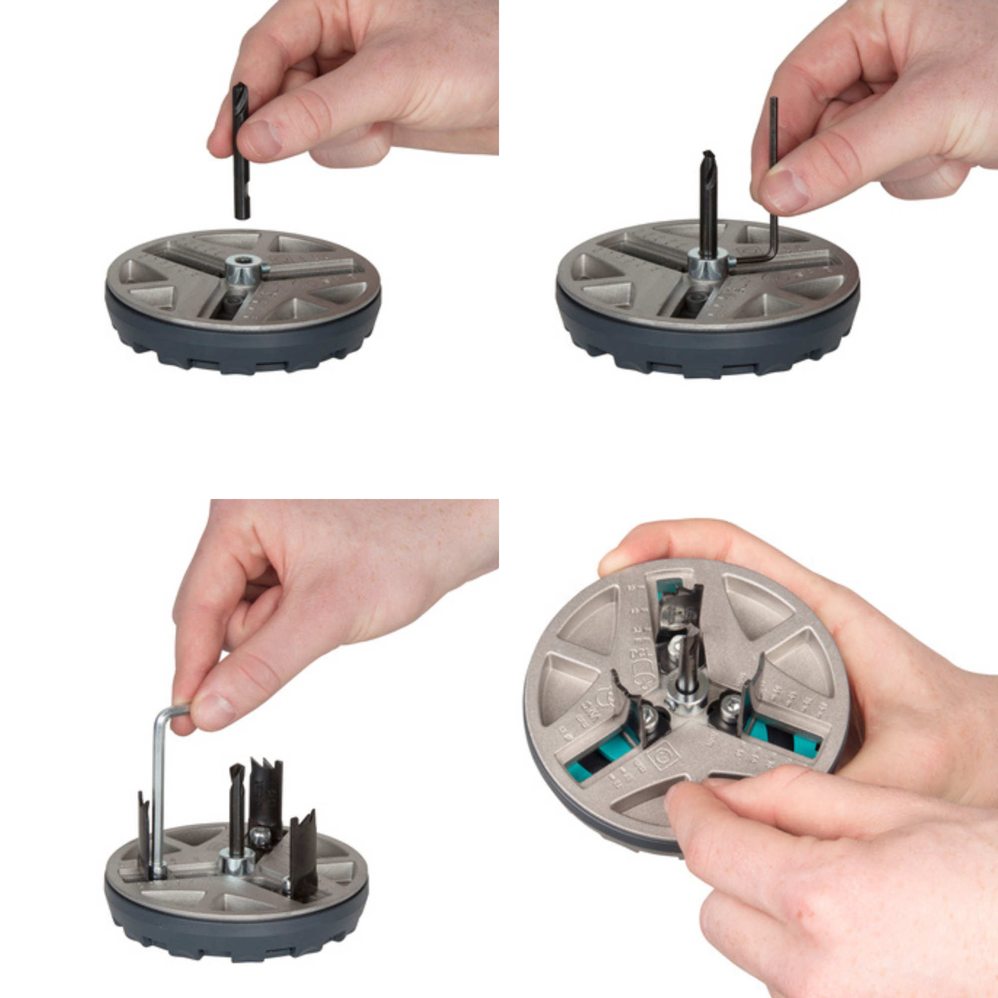 Scie cloche réglable wolfcraft diam.45,50,55,60,65,70,75,80,85,90mm - 3