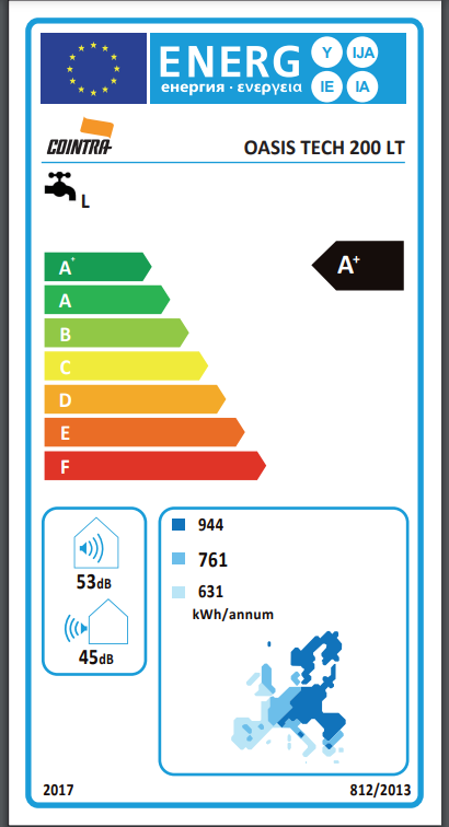 Chauffe-eau électrique thermodynamique 200L Oasis COINTRA - 2