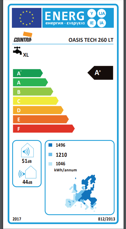 Chauffe-eau électrique thermodynamique 260L Oasis COINTRA - 3