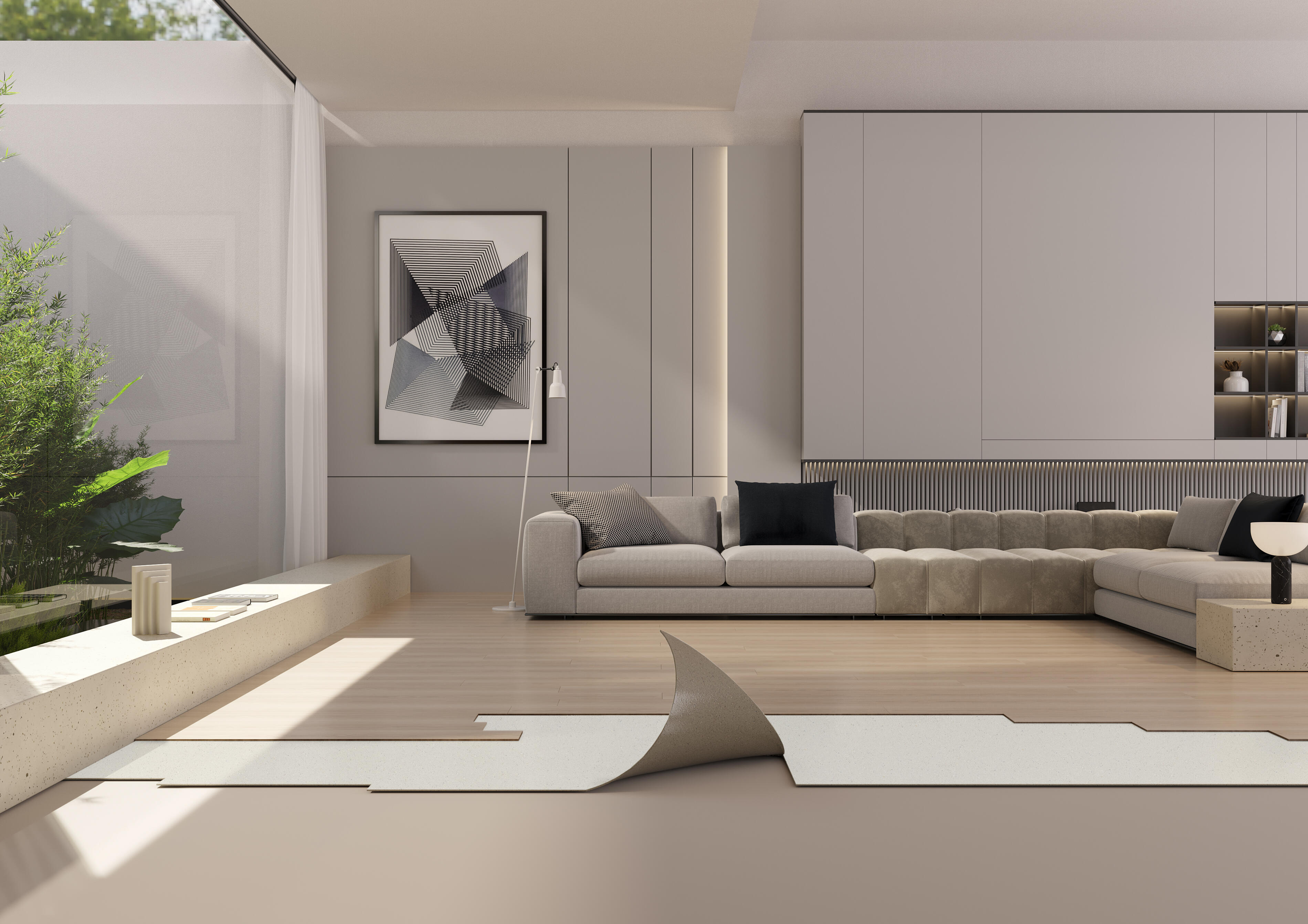 Base para pavimento laminado GO4CORK ONE 1.8MM+BAV 9M2 - 4