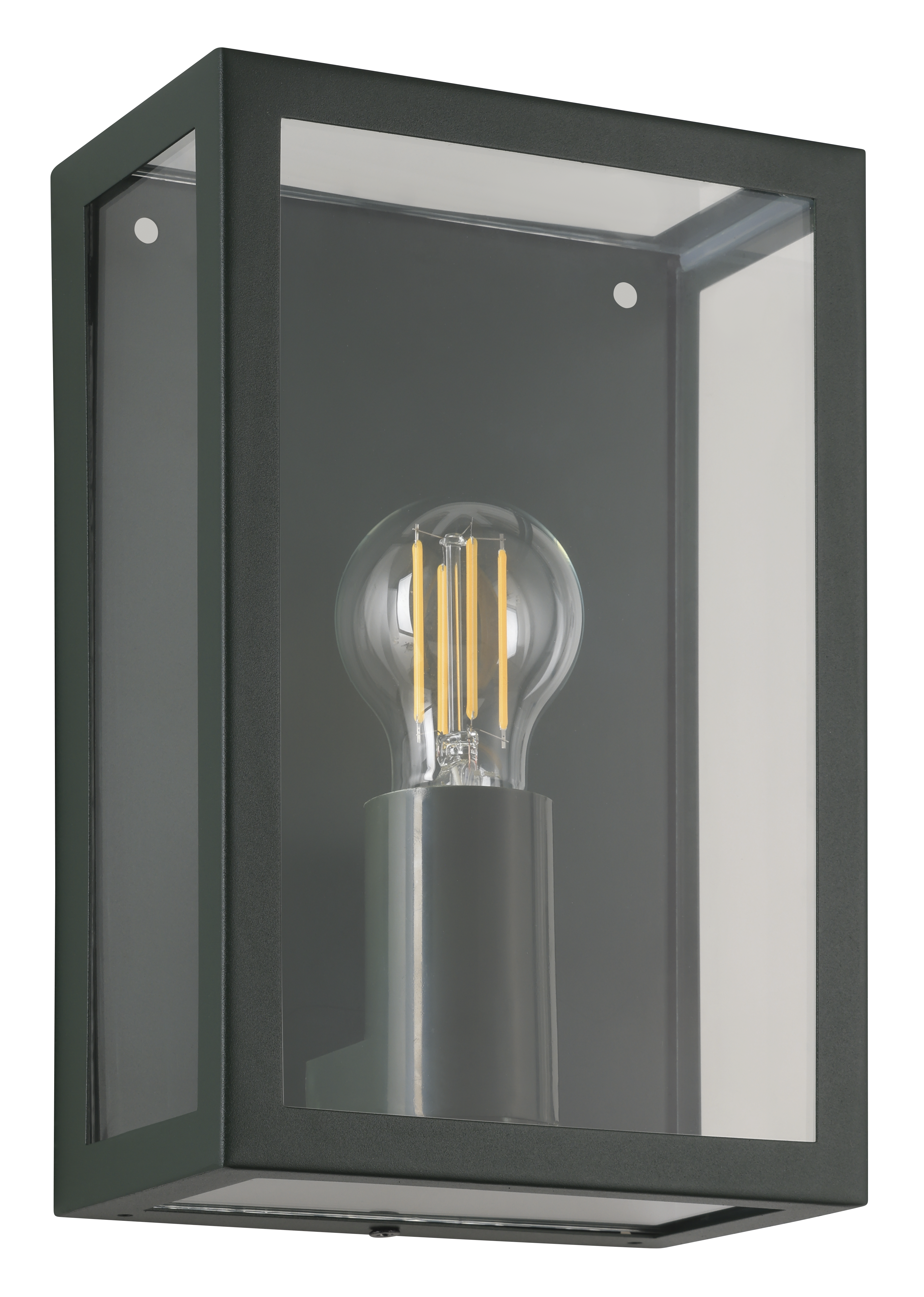 Aplique de pared exterior verde 1 luz E27 de aluminio Inspire Ikaros IP44 - 5