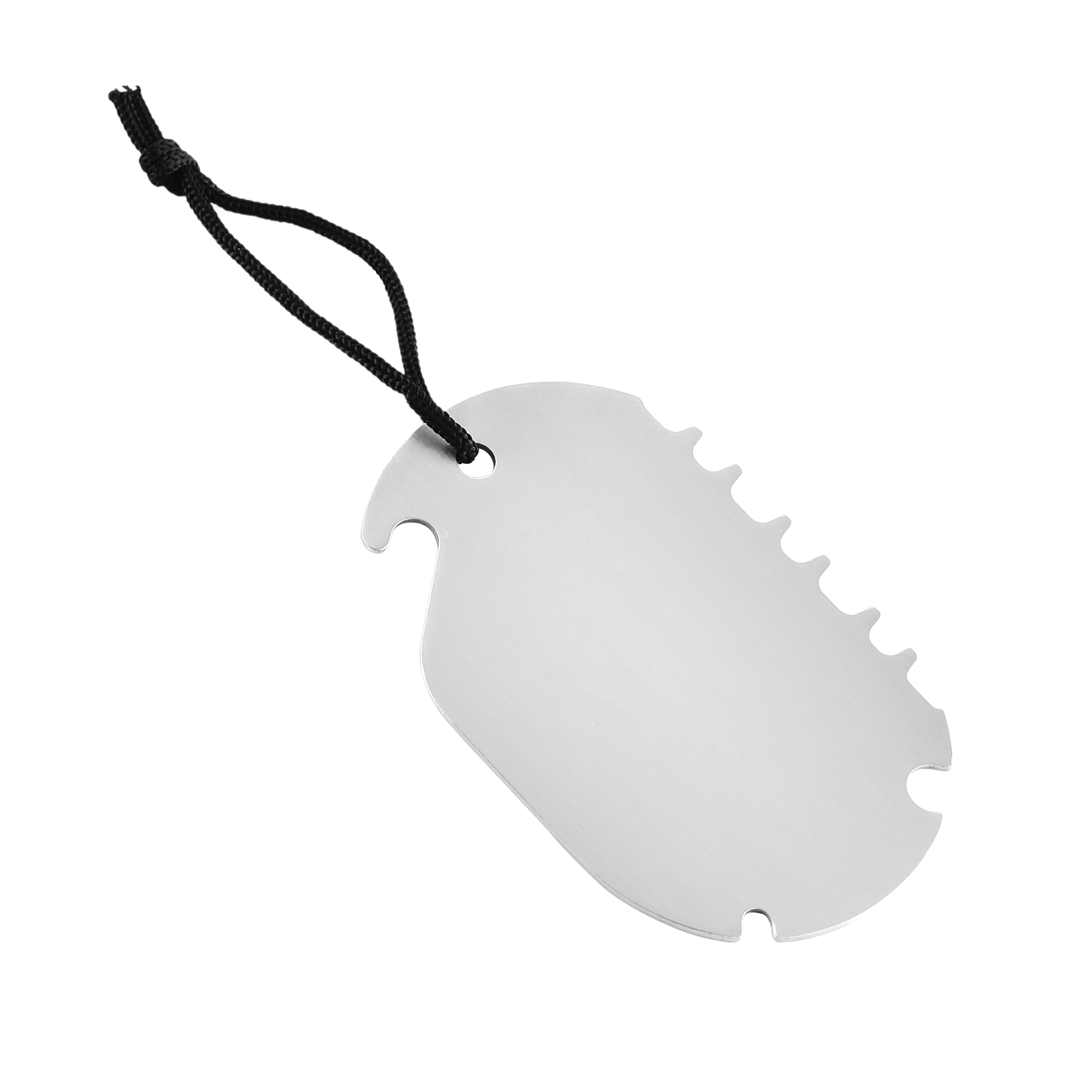 Raspador para barbacoa alpha naterial de acero inoxidable