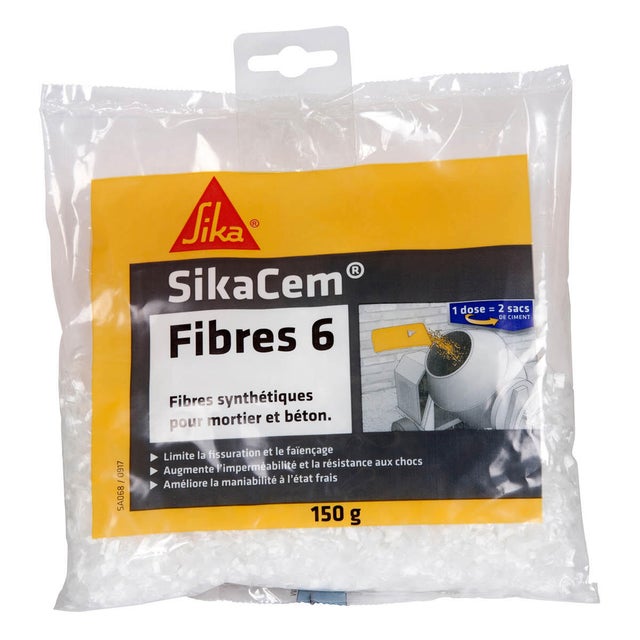 Fibre de renfort béton Sikacim SIKA, 150 g