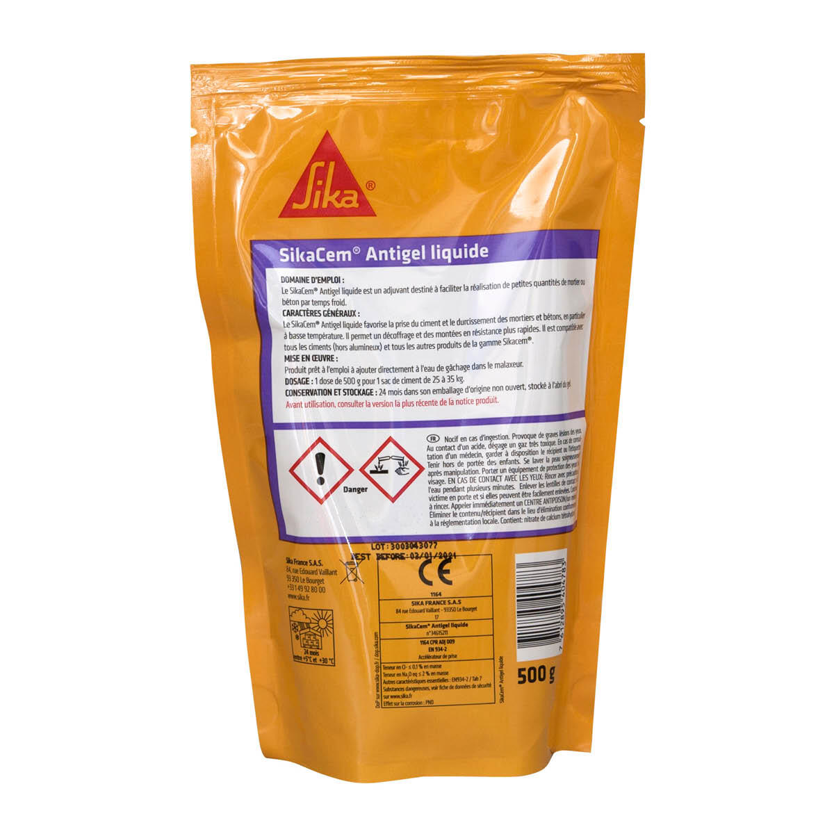 Antigel Sikacim SIKA, 0.5 l - 2