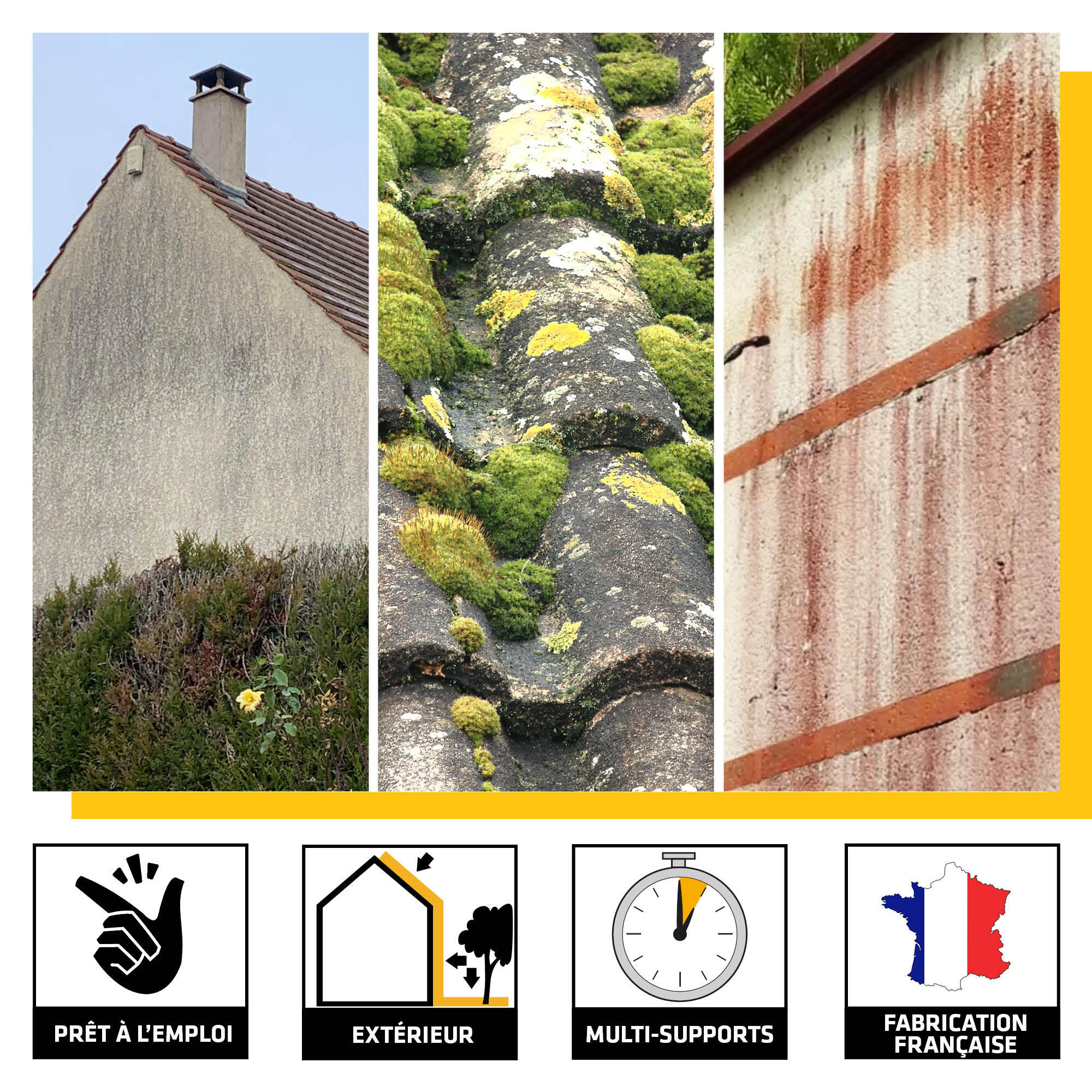 Traitement anti-dépots verts pour toiture, façade et sol  20 L SIKAGARD-127 - 2