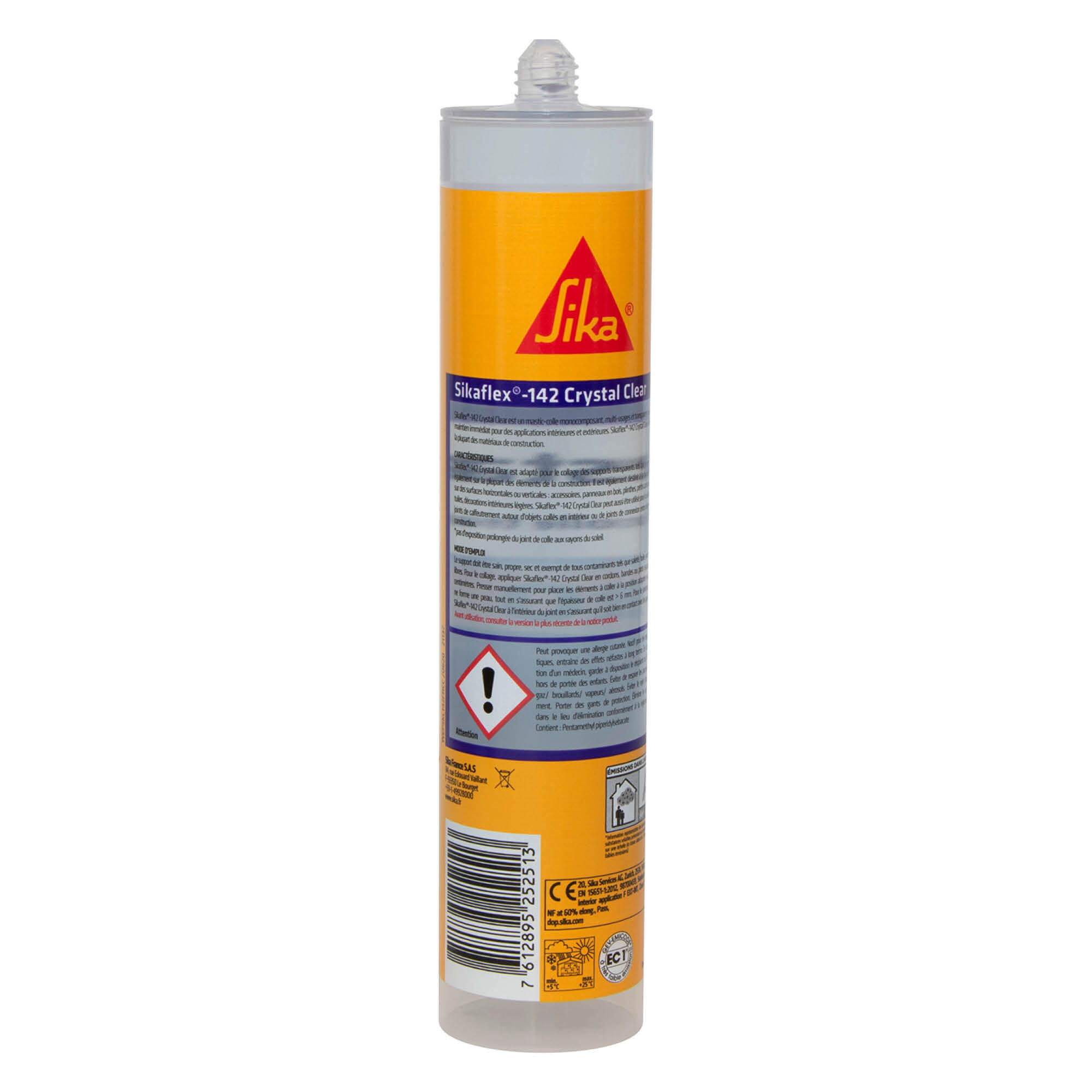 Mastic colle SIKA Sikaflex 290 g incolore - 2