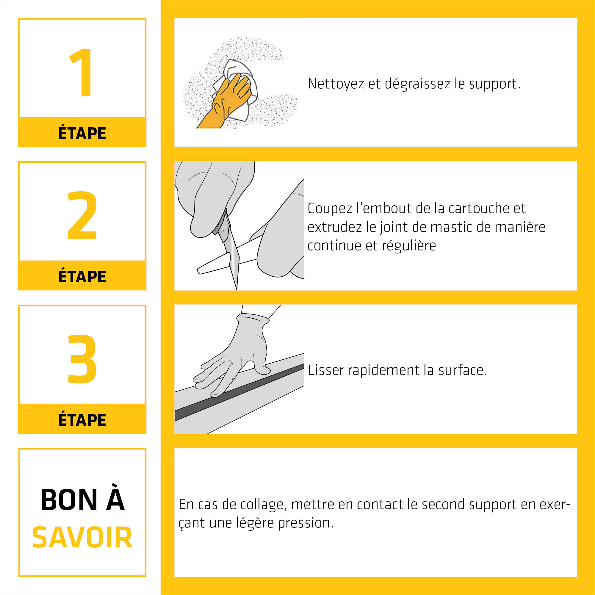 Mastic colle SIKA Sikaflex 290 g incolore - 5