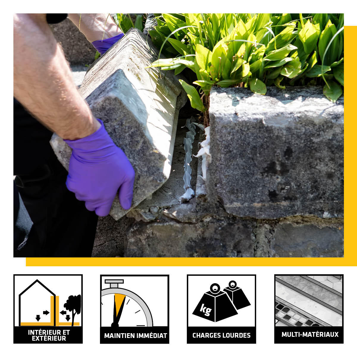 Mastic colle SIKA extreme 148 blanc - 2