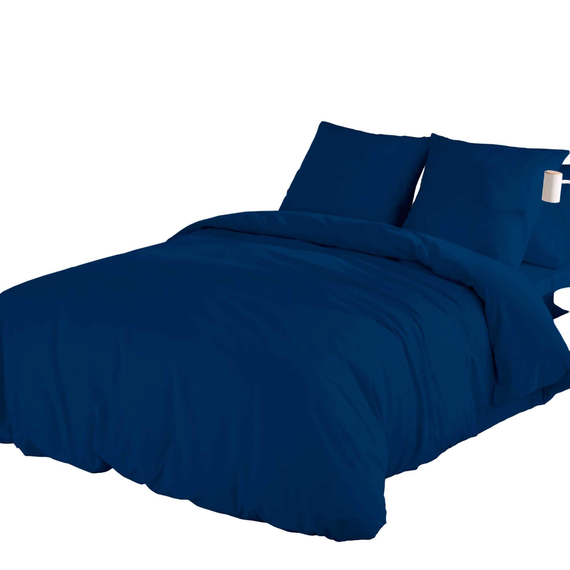Juego funda nórdica AZUL para cama 135 cm - 2