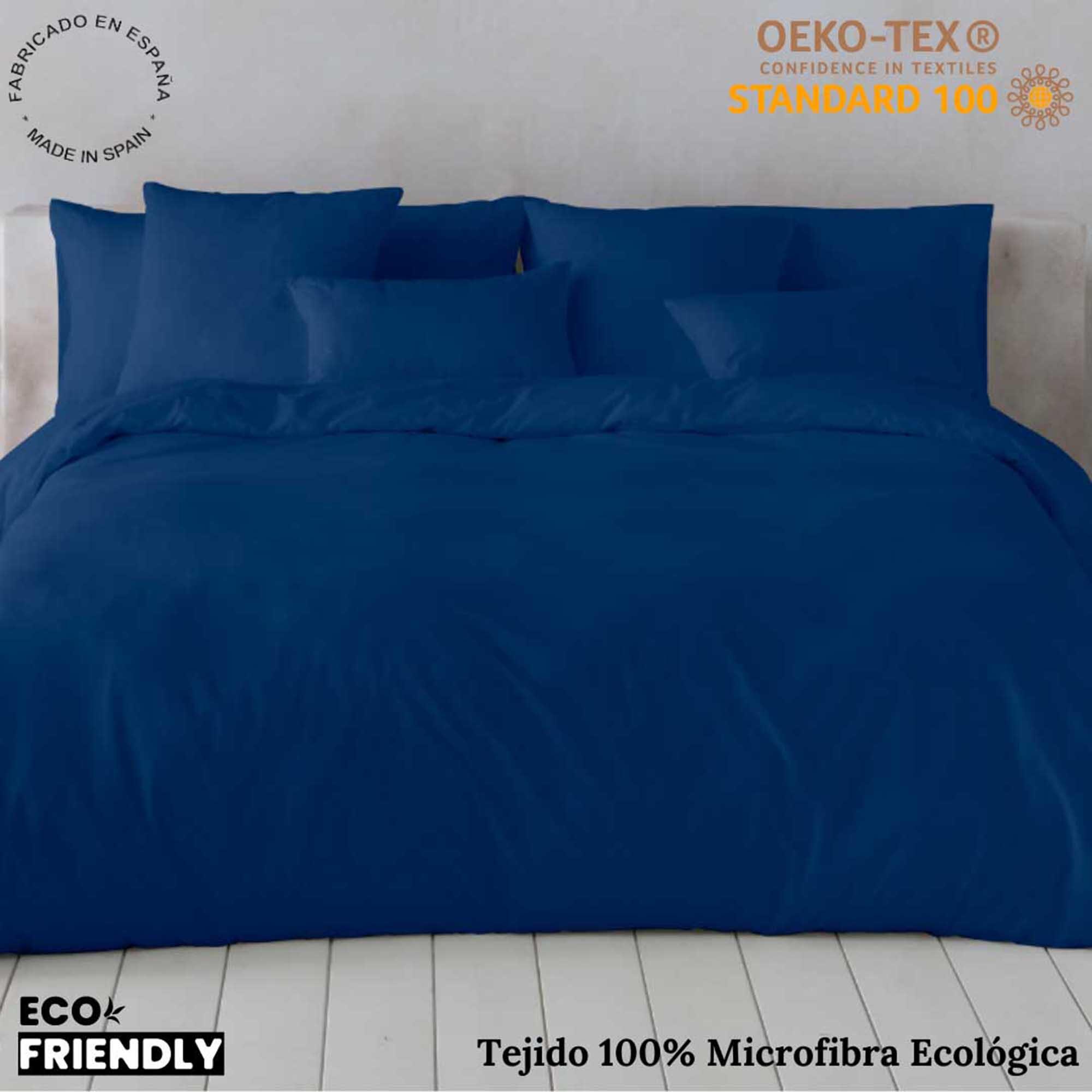 Juego funda nórdica AZUL para cama 135 cm - 8