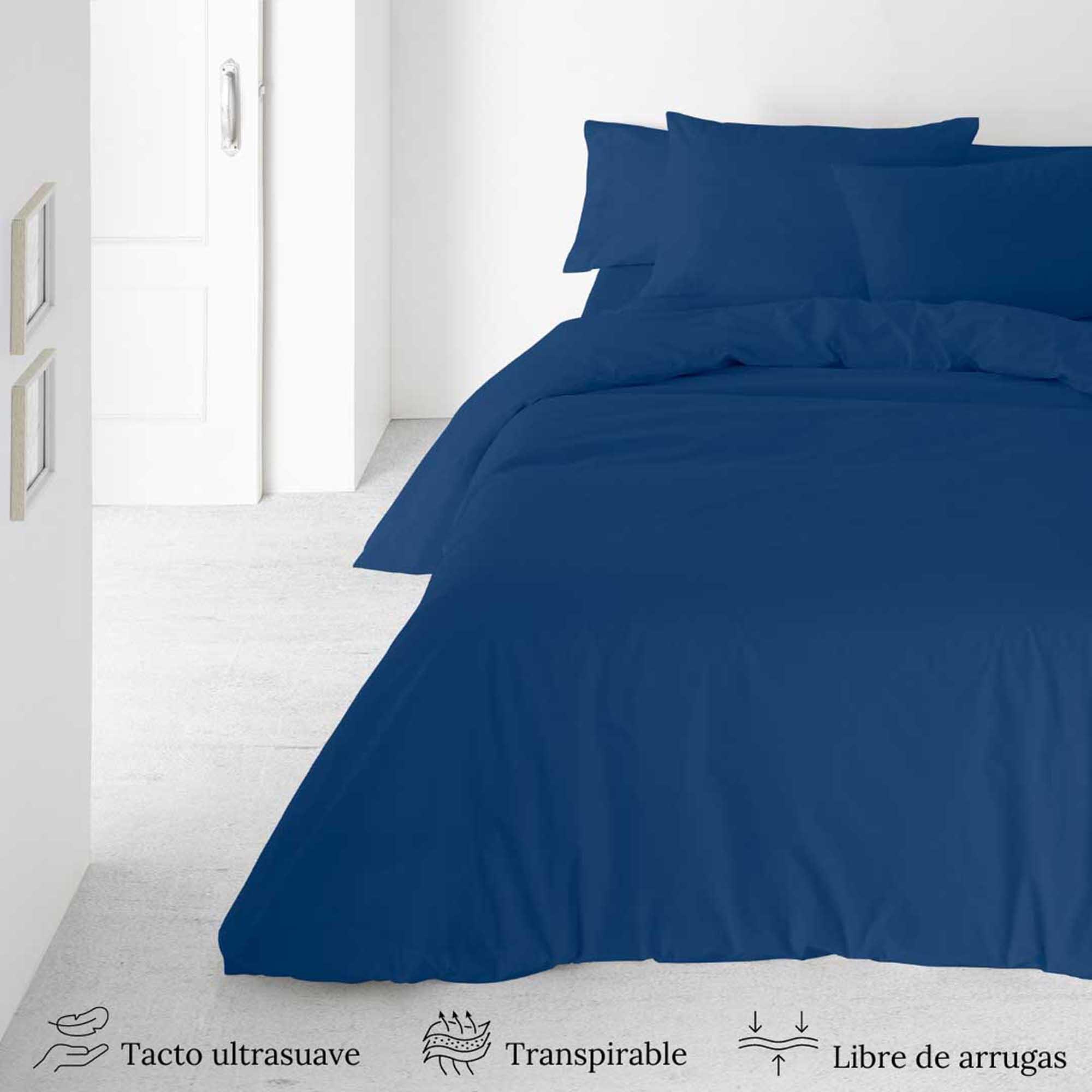 Juego funda nórdica AZUL para cama 135 cm - 6