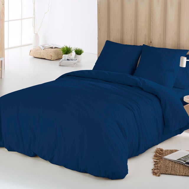 Juego funda nórdica AZUL para cama 135 cm