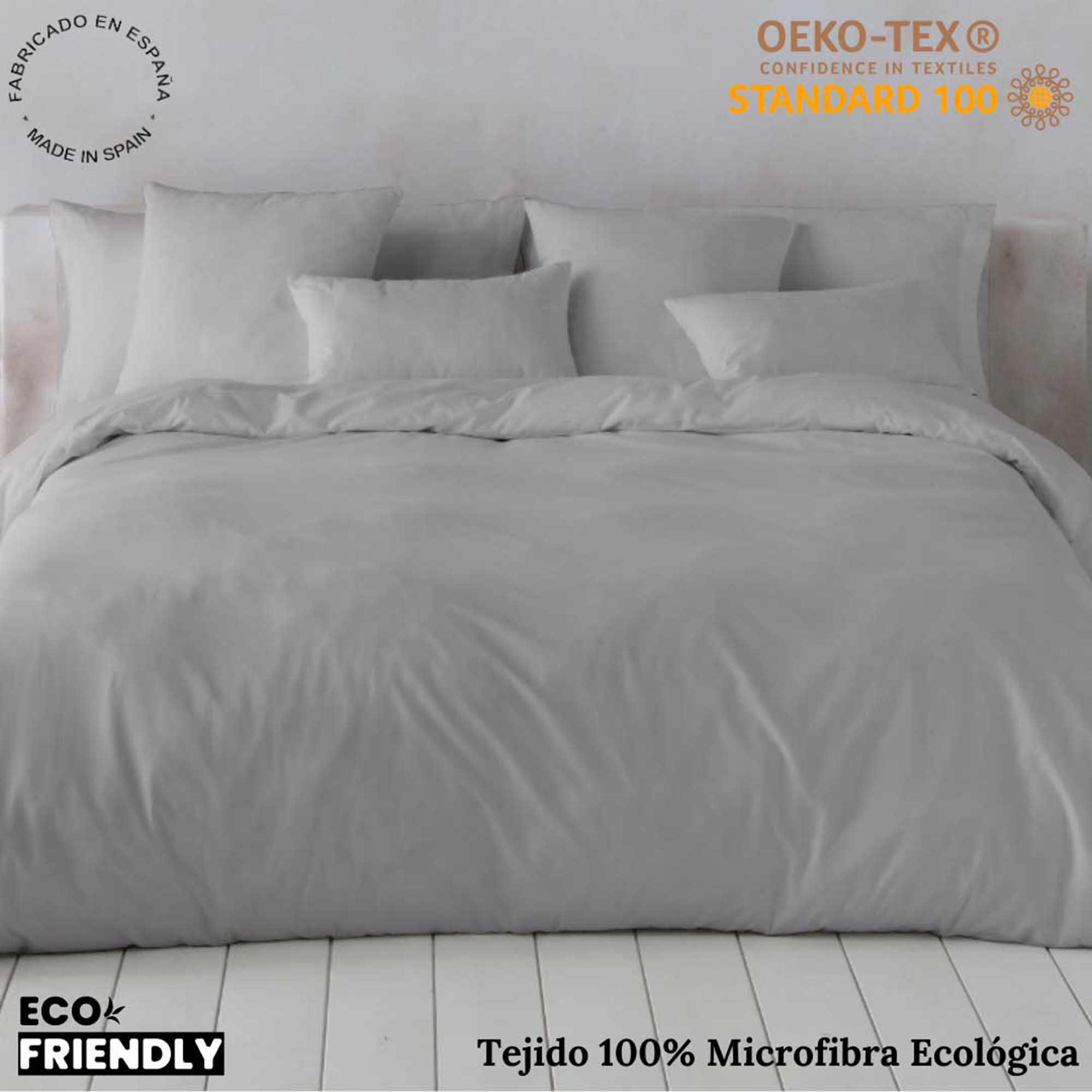 Juego funda nórdica GRIS para cama 90 cm - 5