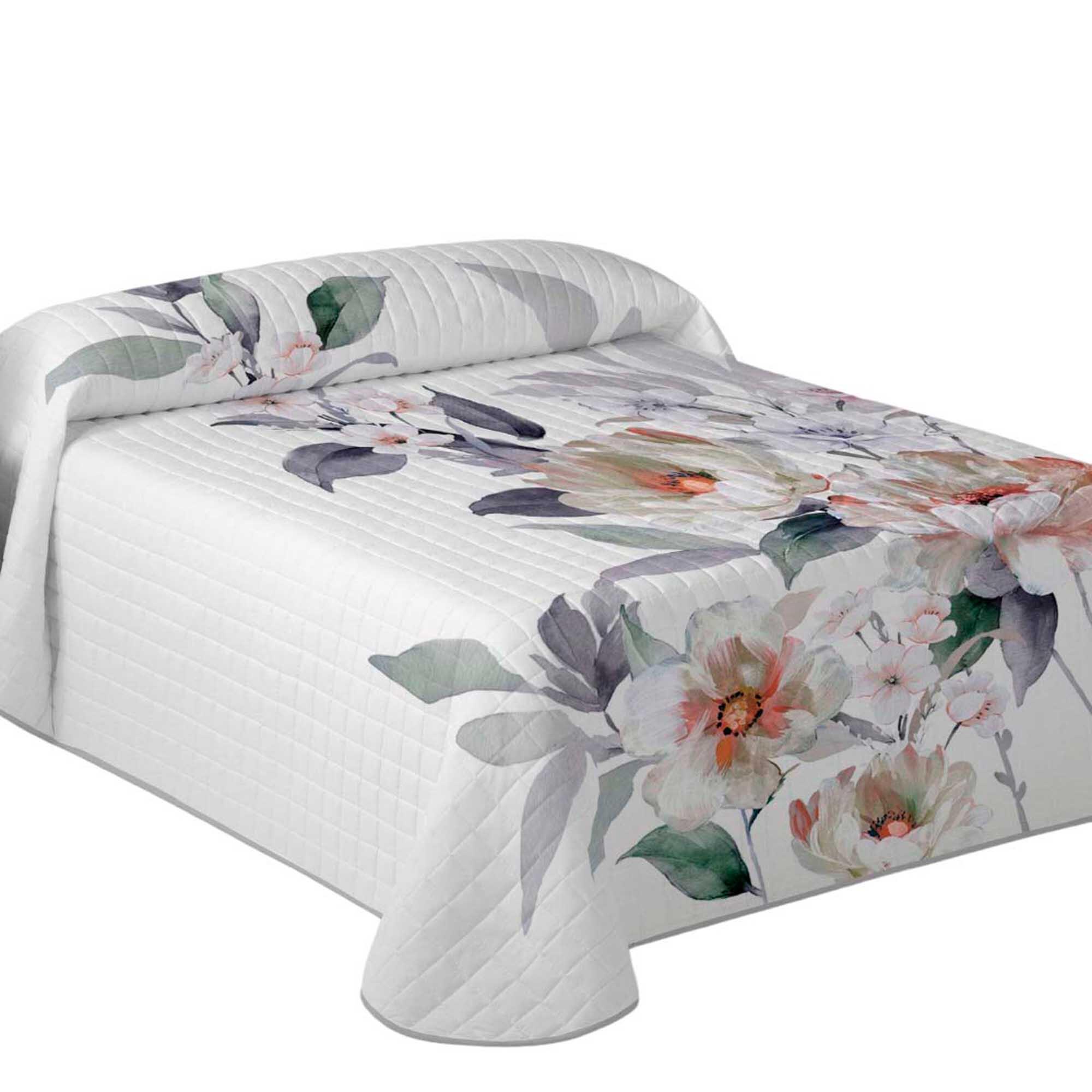 Colcha de cama CHEER 180x270 cm blanco para cama 90 cm - 2