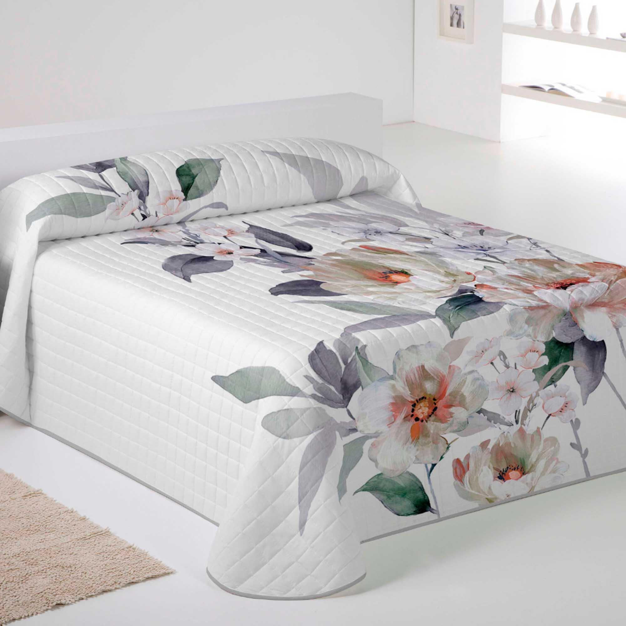 Colcha de cama CHEER 250x270 cm blanco para cama 150 cm - 4