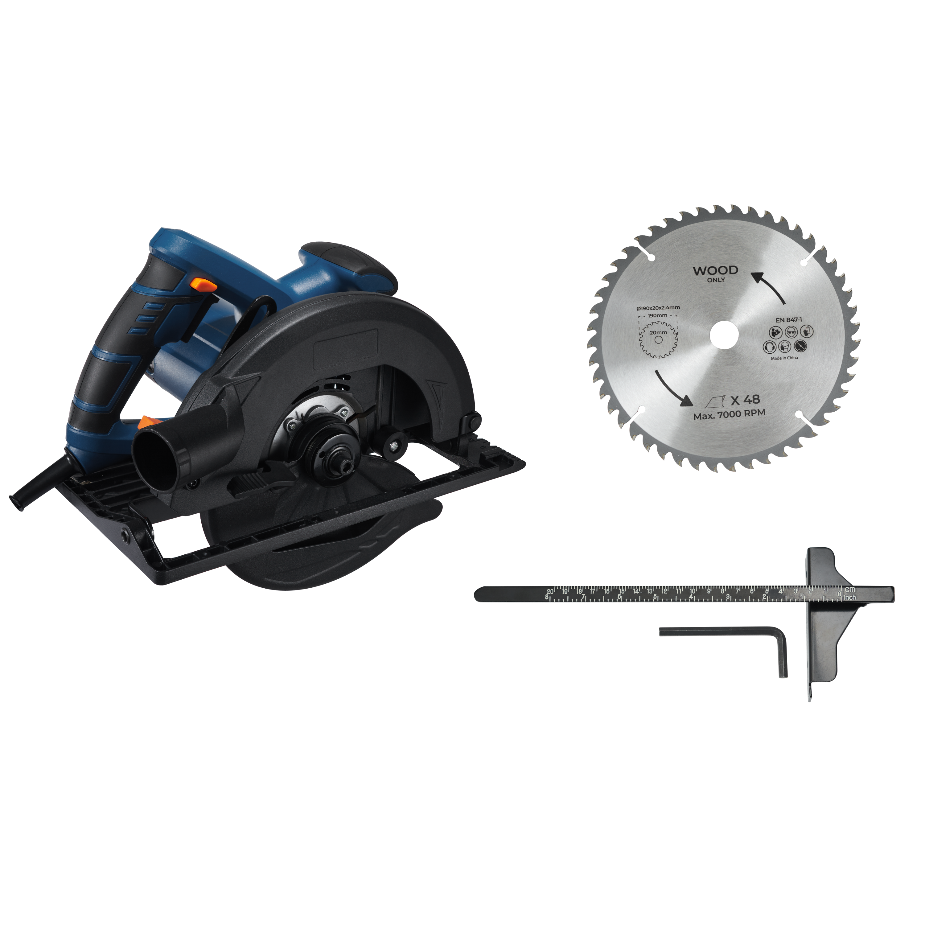 Scie circulaire filaire DEXTER, 1400 W, 190 mm | Leroy Merlin