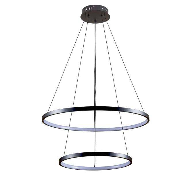 Lampa wisząca Lea czarna 5200 lm LED Sanico