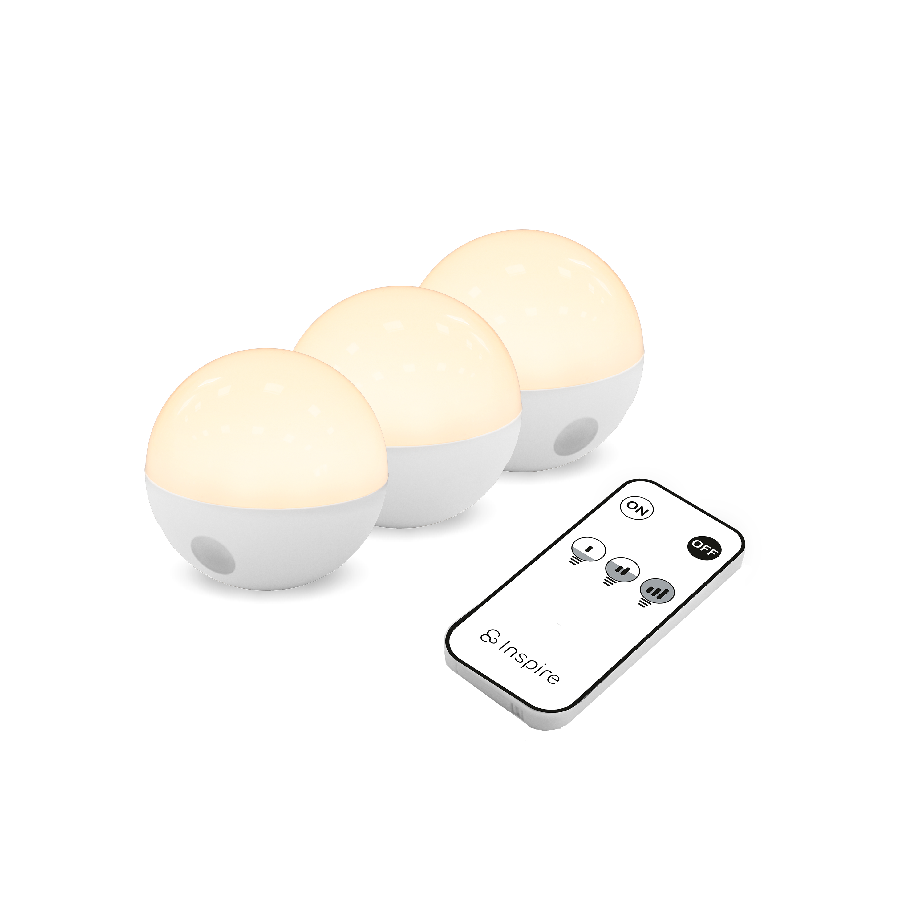 Kit de 3 luces para exterior INSPIRE Caspe 300lm IP54 - 2