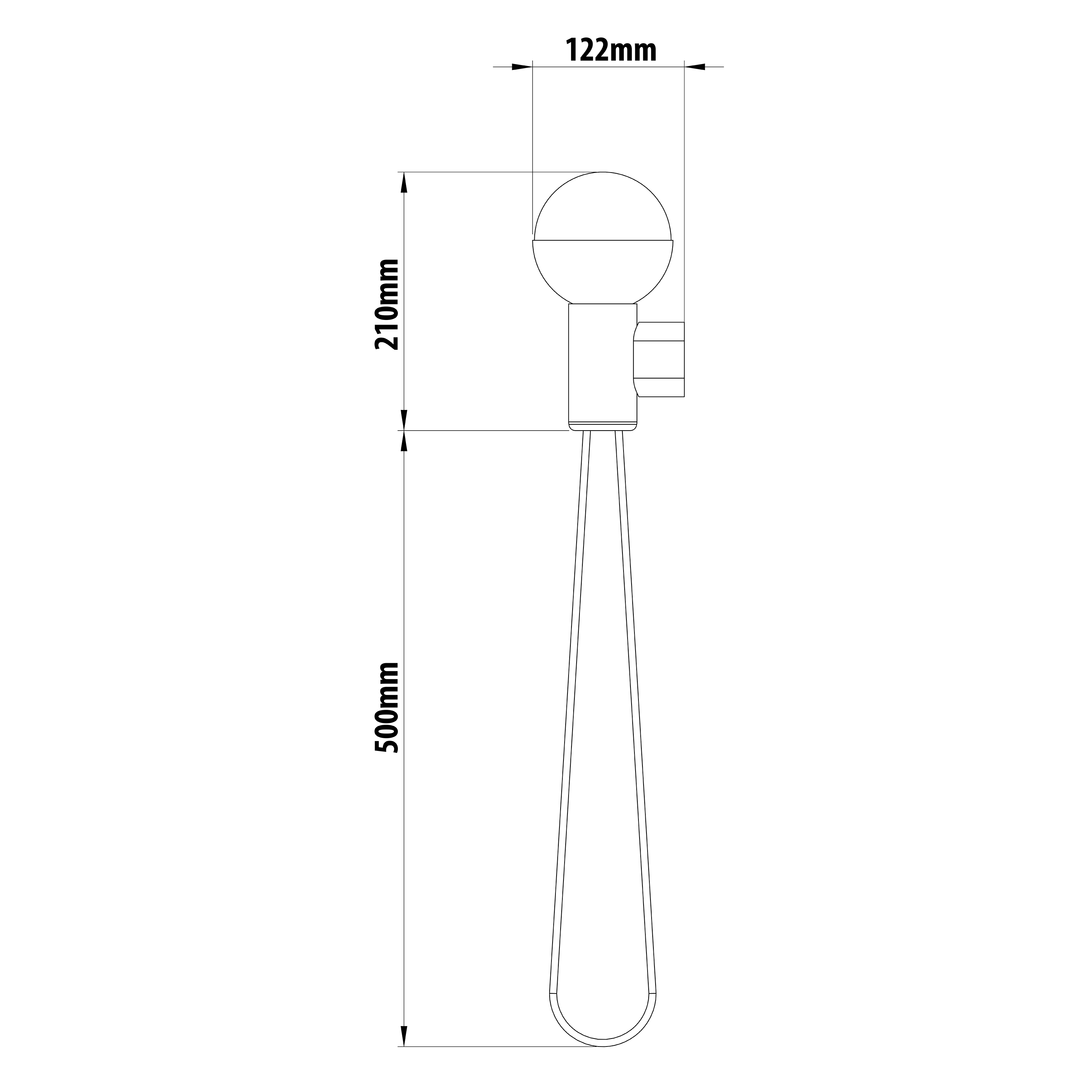 Lámpara de mesa sin cable LED con control de la intensidad de la luz Caspe Dolci INSPIRE con estructura verde pantalla verde luz cálida 3000K - 8