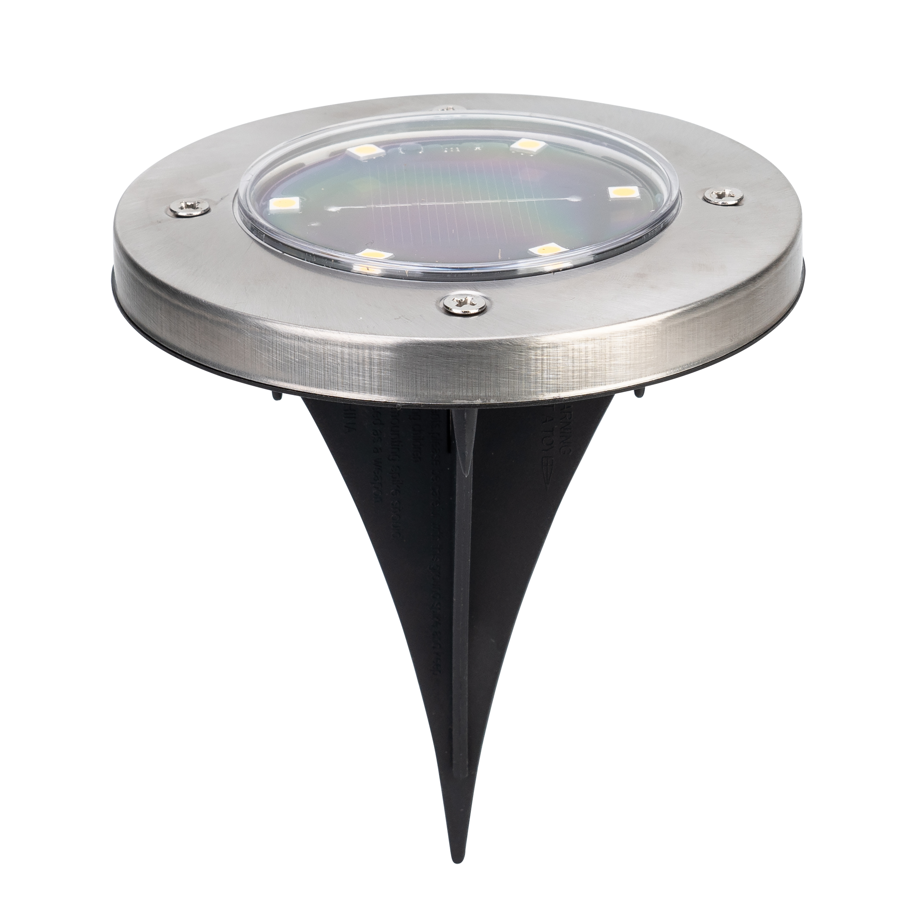 Lot de 4 spots à piquer solaire D.12 cm 4 lumens - 4