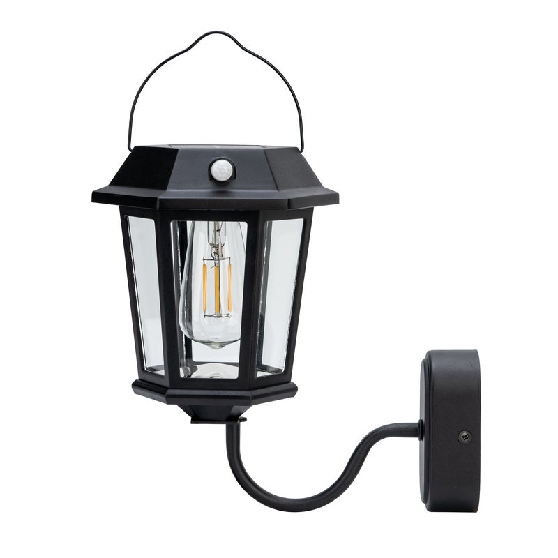 Lampa solarna Alcudia czarna 3 w 1 IP44 LED Inspire