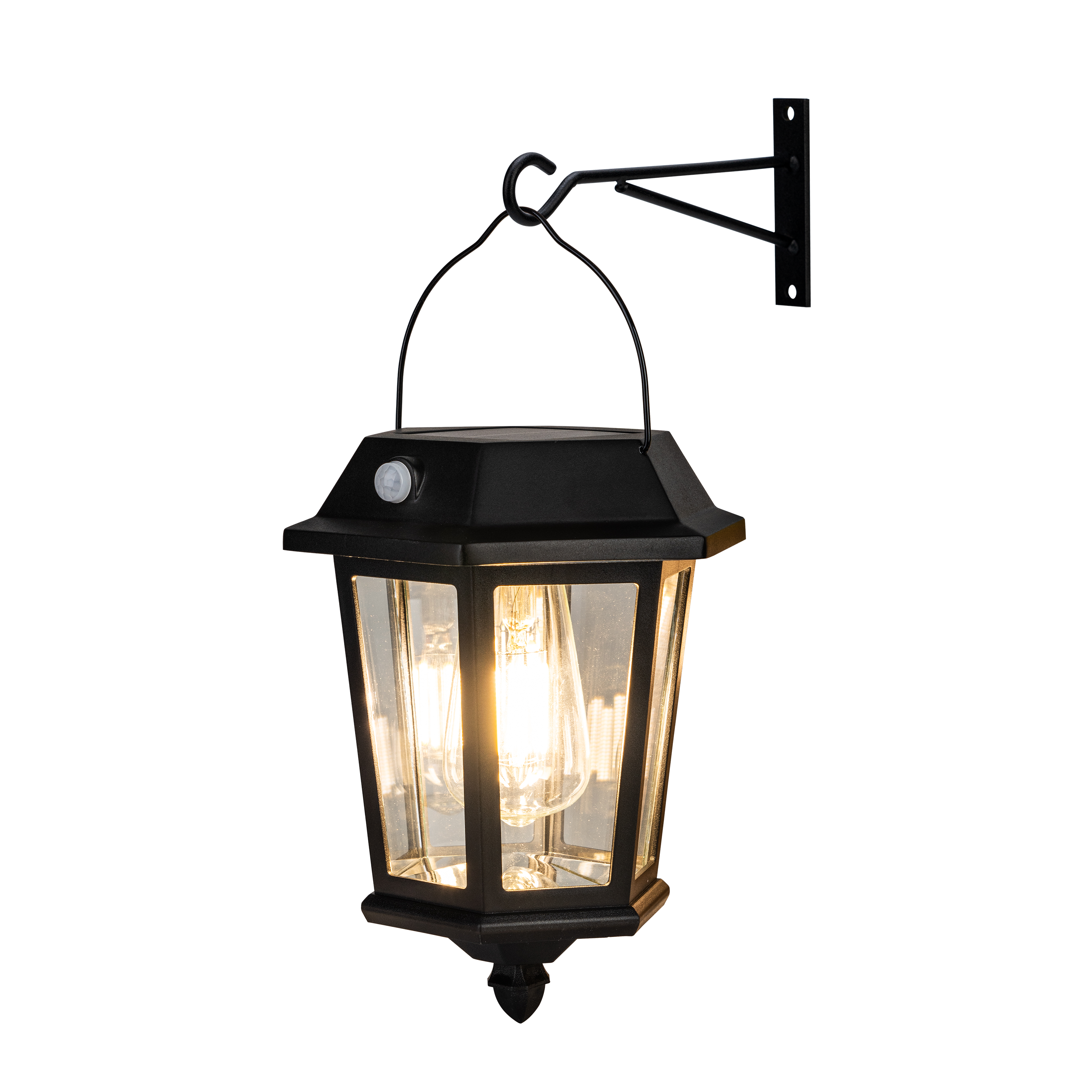 Candeeiro de parede exterior Alcudia 1800lm 3000k ip44 preto Inspire - 19
