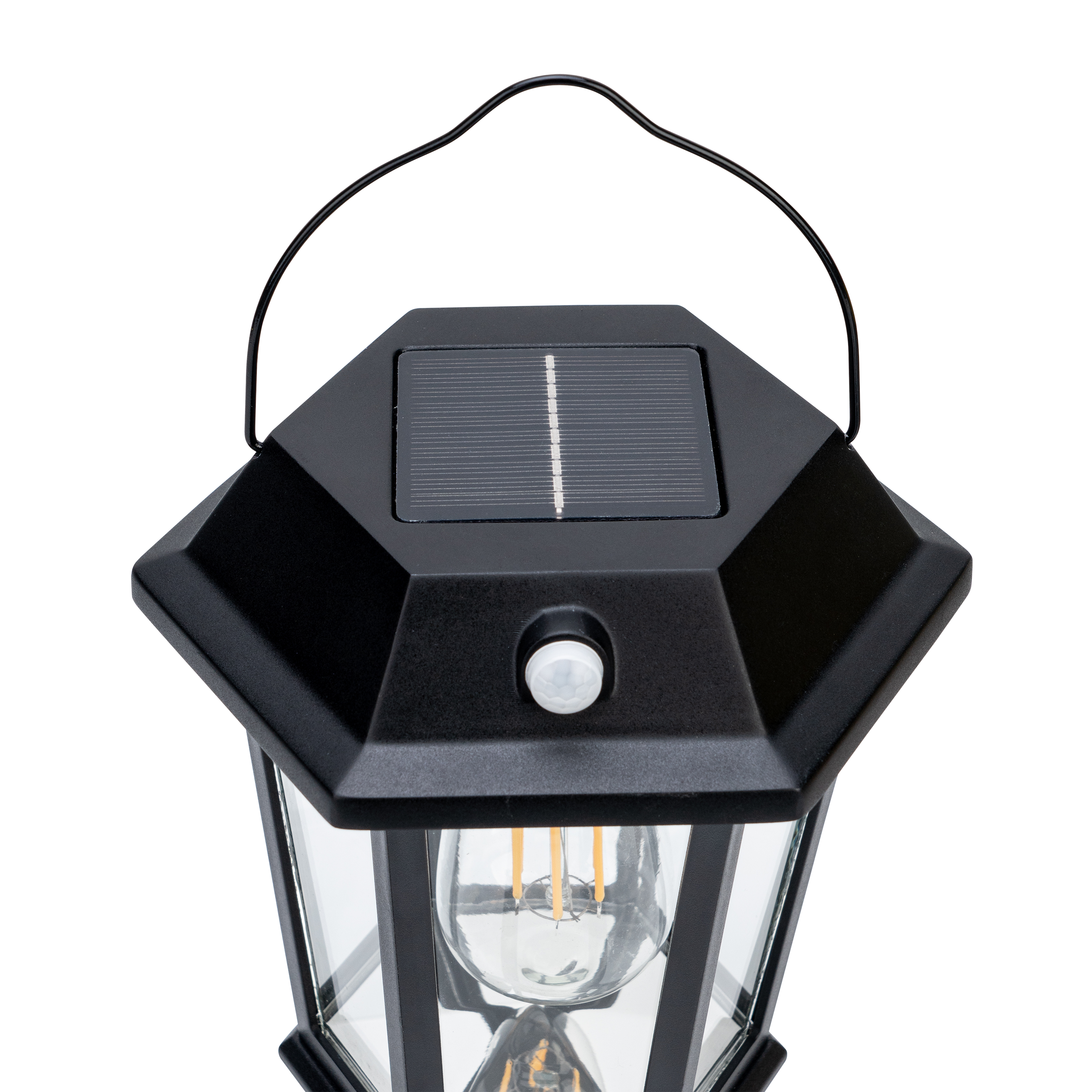 Applique / potelet solaire à détection, 180 Lm blanc chaud, noir Alcudia INSPIRE - 9