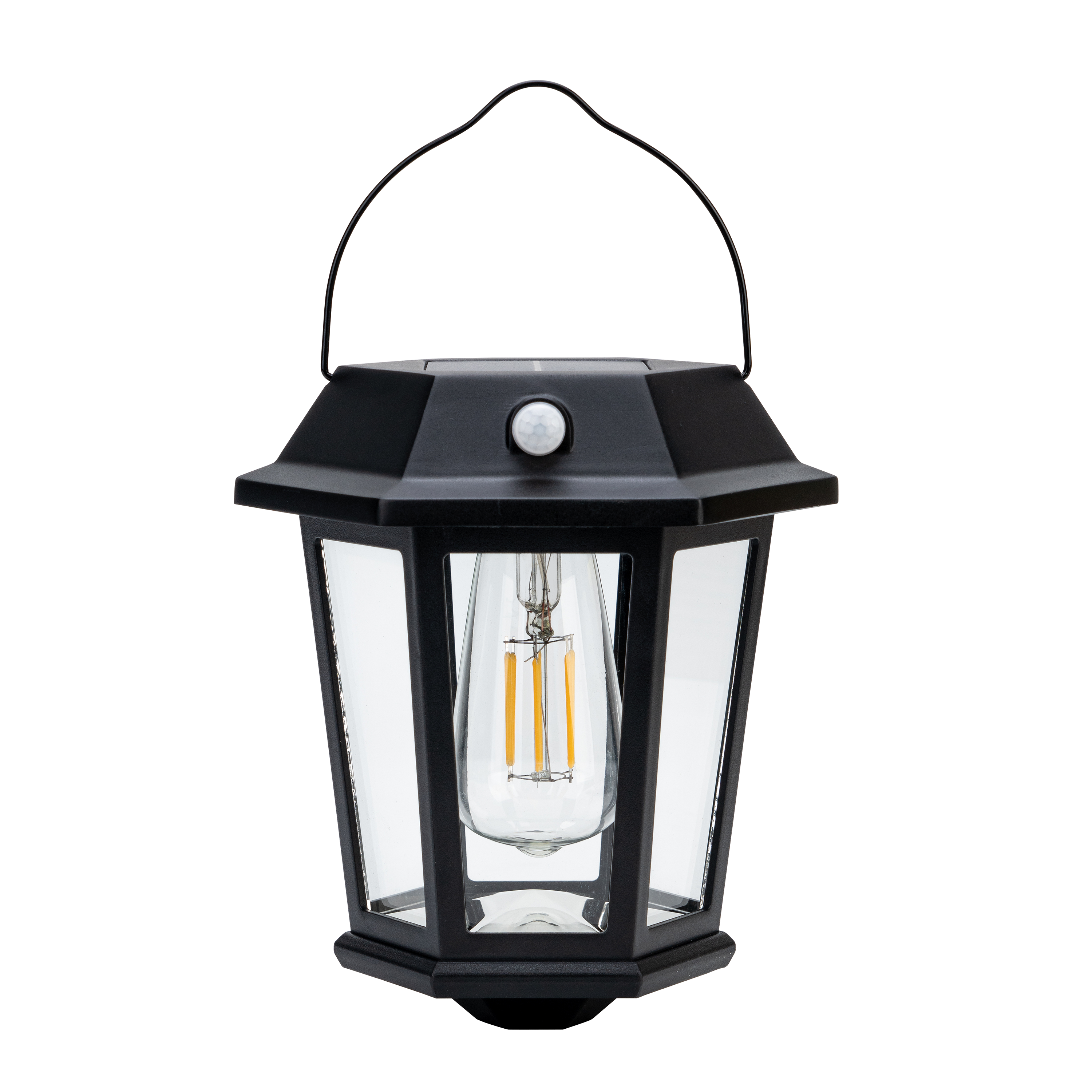 Applique / potelet solaire à détection, 180 Lm blanc chaud, noir Alcudia INSPIRE - 10