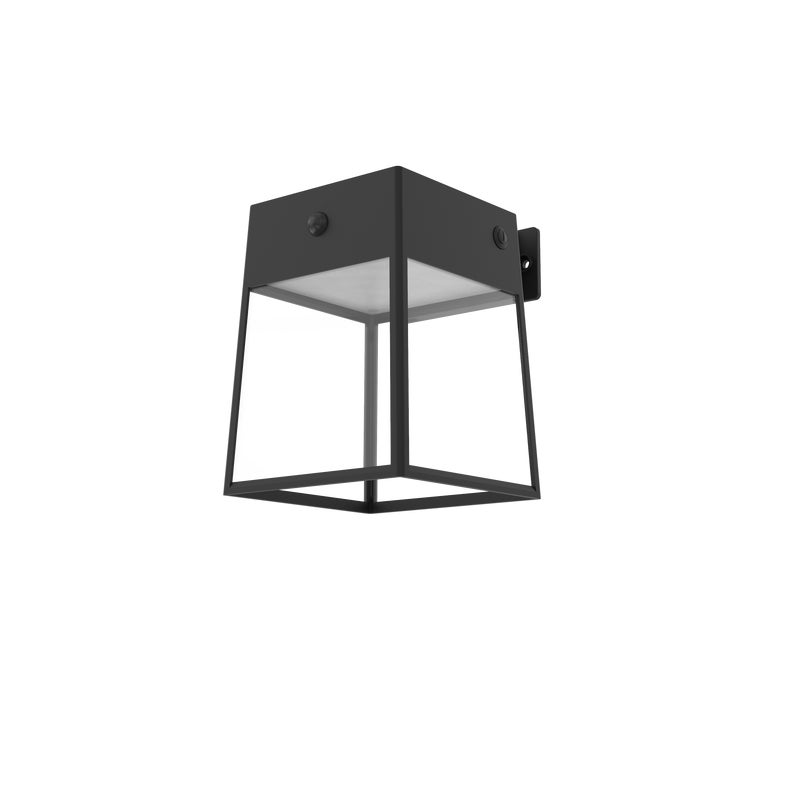 Kinkiet solarny Kerida czarny IP54 LED Inspire