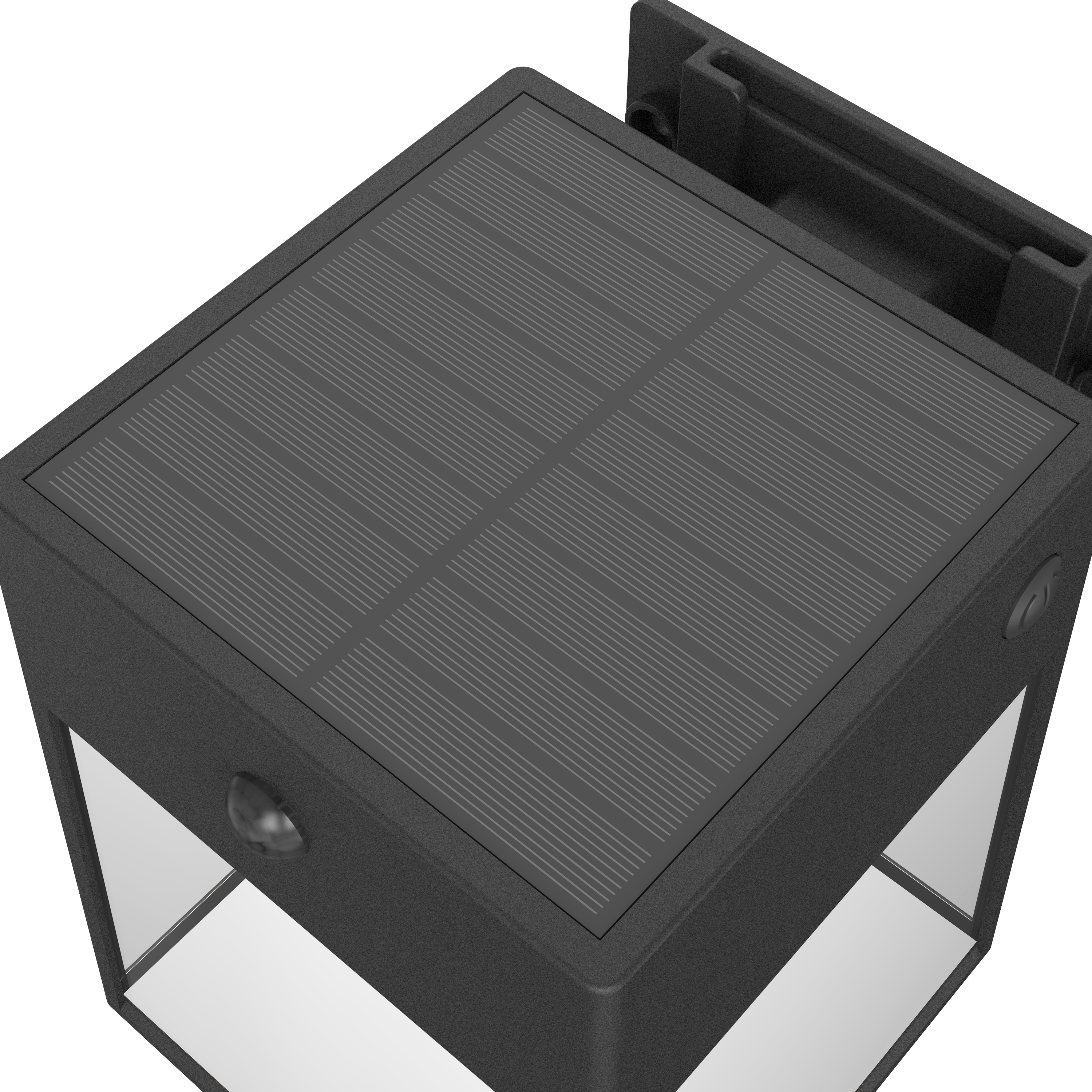 Applique solaire à détection, 500 Lumen blanc neutre, Kerida noir INSPIRE - 6