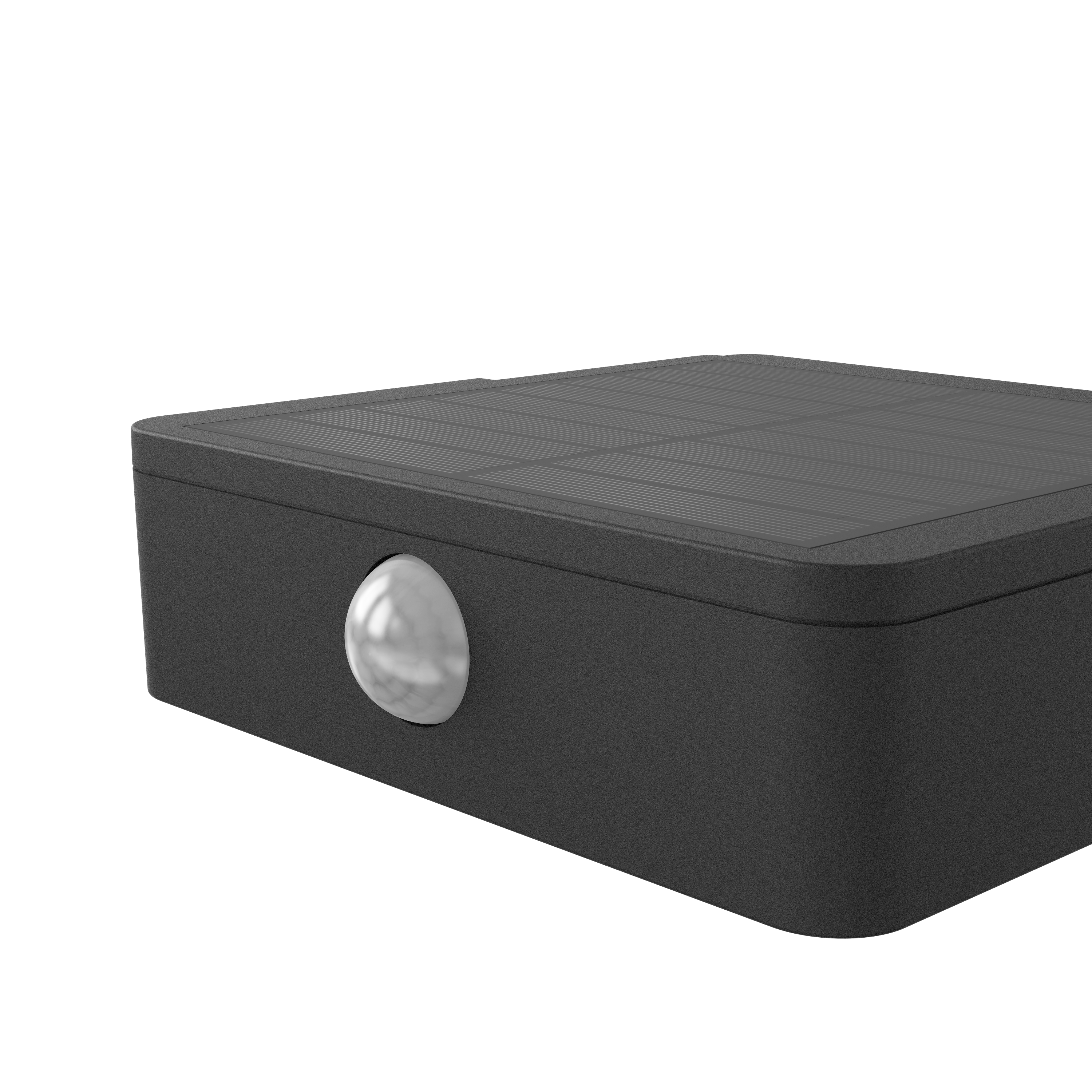 Applique solaire à détection, 500 Lumen blanc neutre, noir INSPIRE - 9