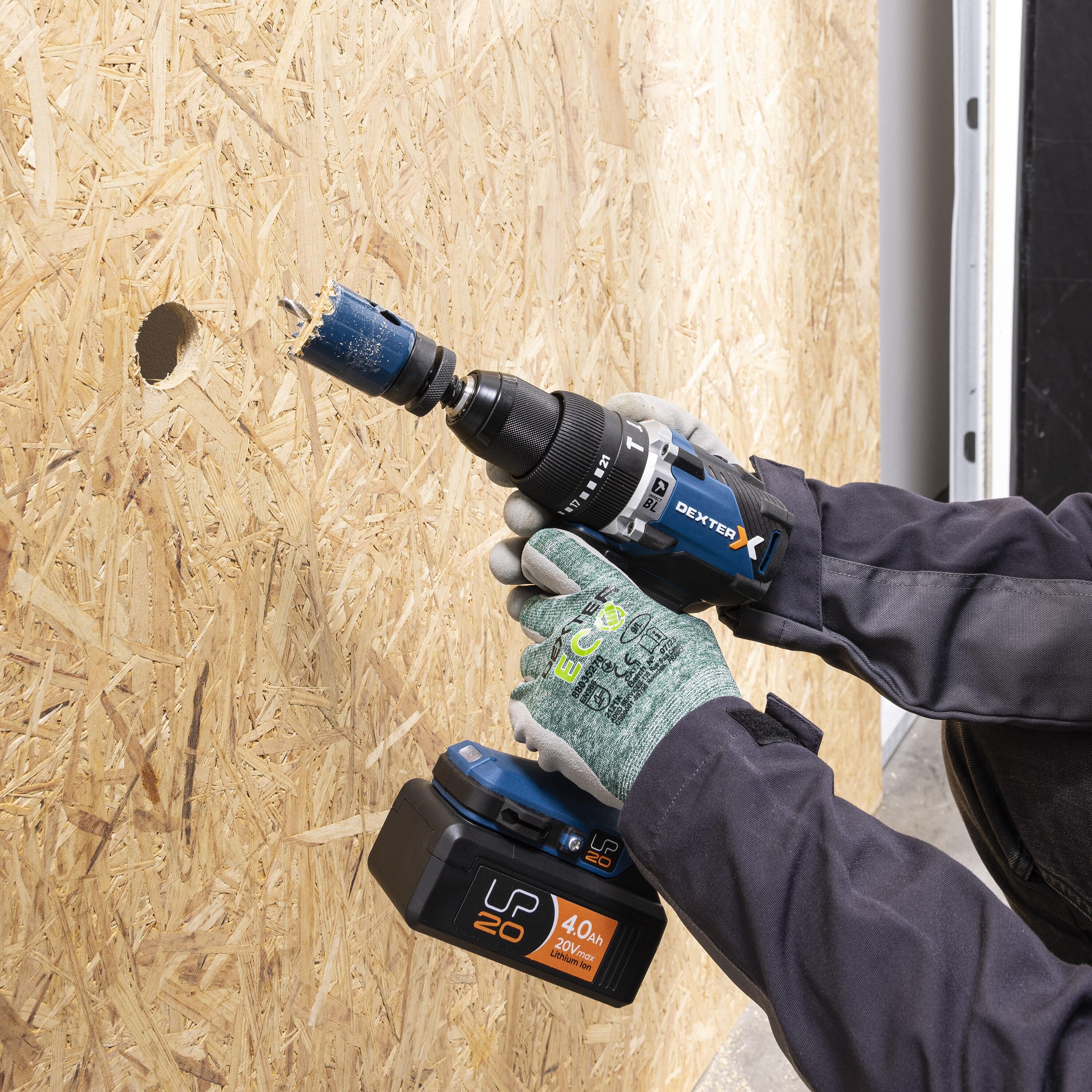 Sierra de corona metal, madera DEXTER- 35 mm - 3