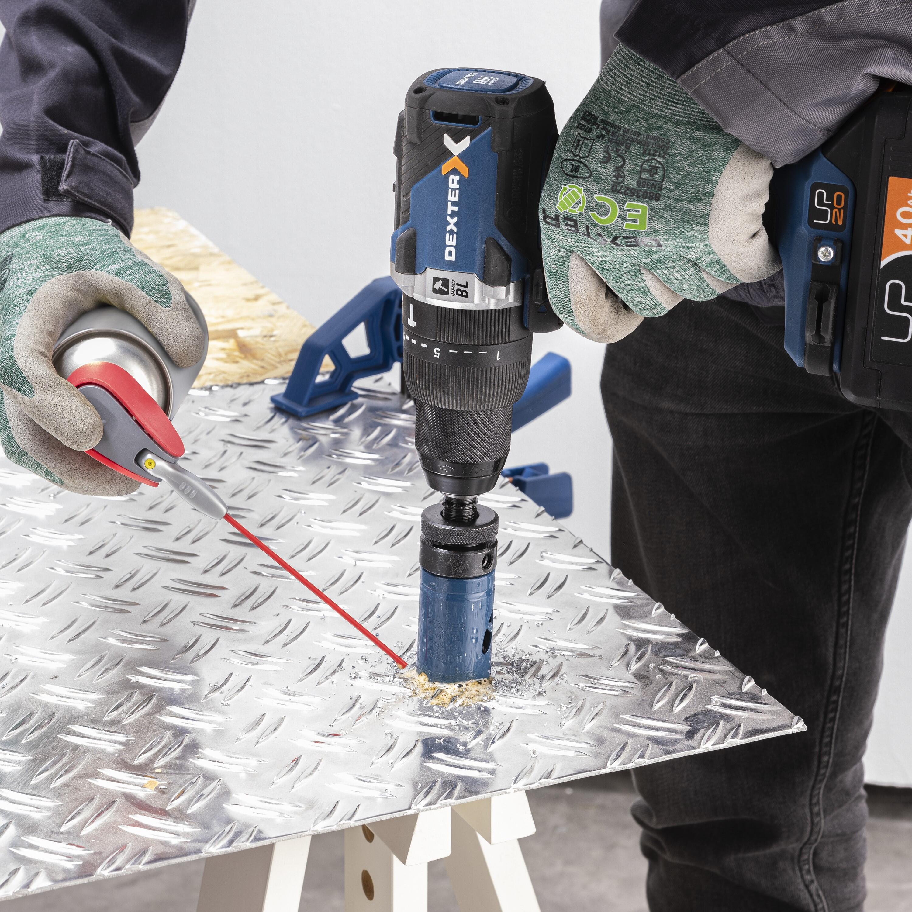 Sierra de corona metal, madera DEXTER- 35 mm - 5