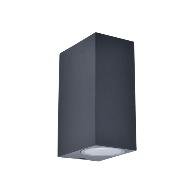 Kinkiet zewnętrzny Corfu czarny 2 x GU10 IP54 LED Inspire