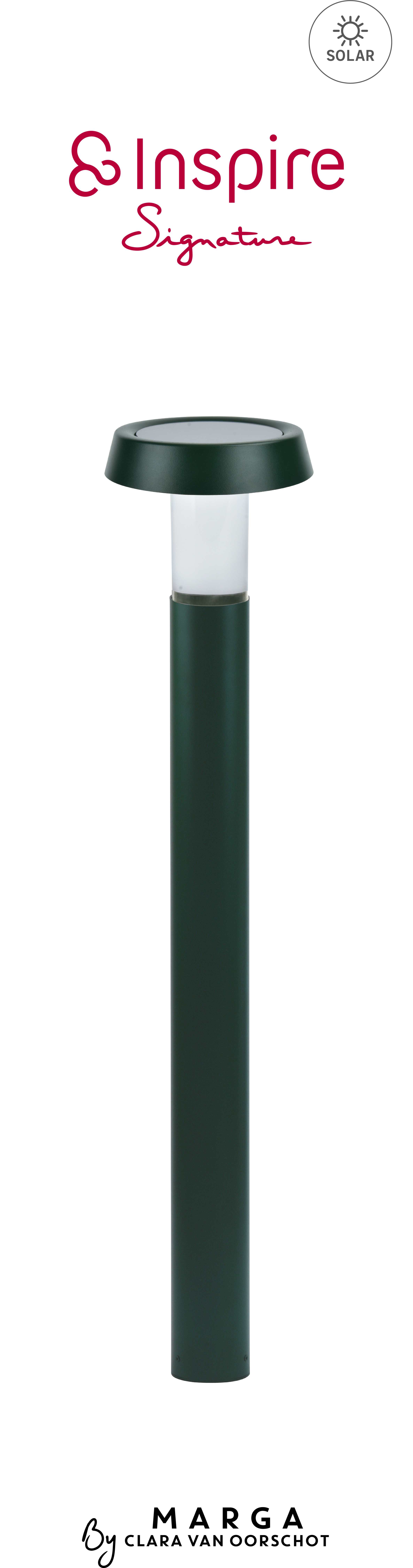 Potelet solaire, 500 Lumens intensité variable, Marga INSPIRE Signature - 11