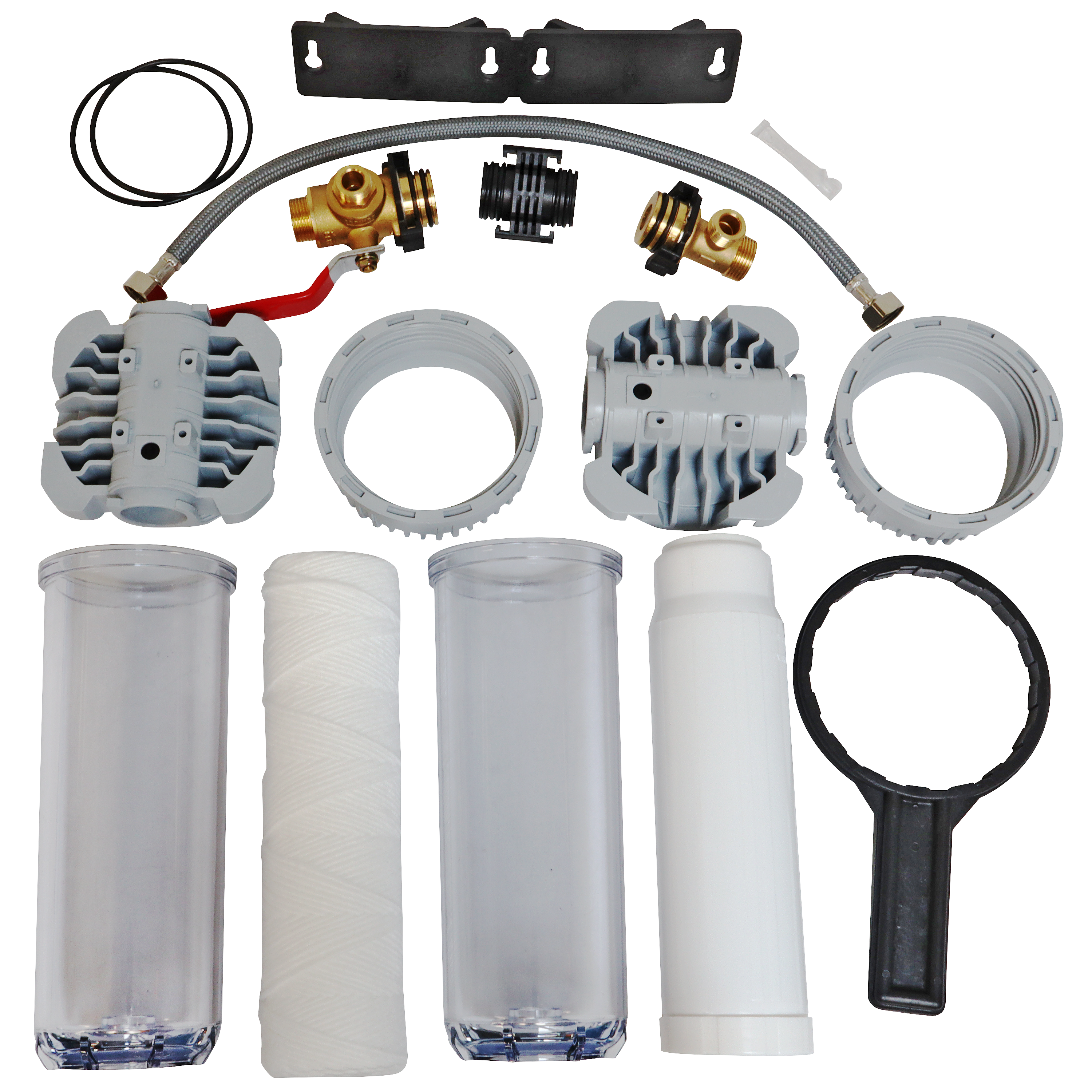 Station de filtration d'eau de boisson avec cartouches, bypass inclus EQUATION - 6