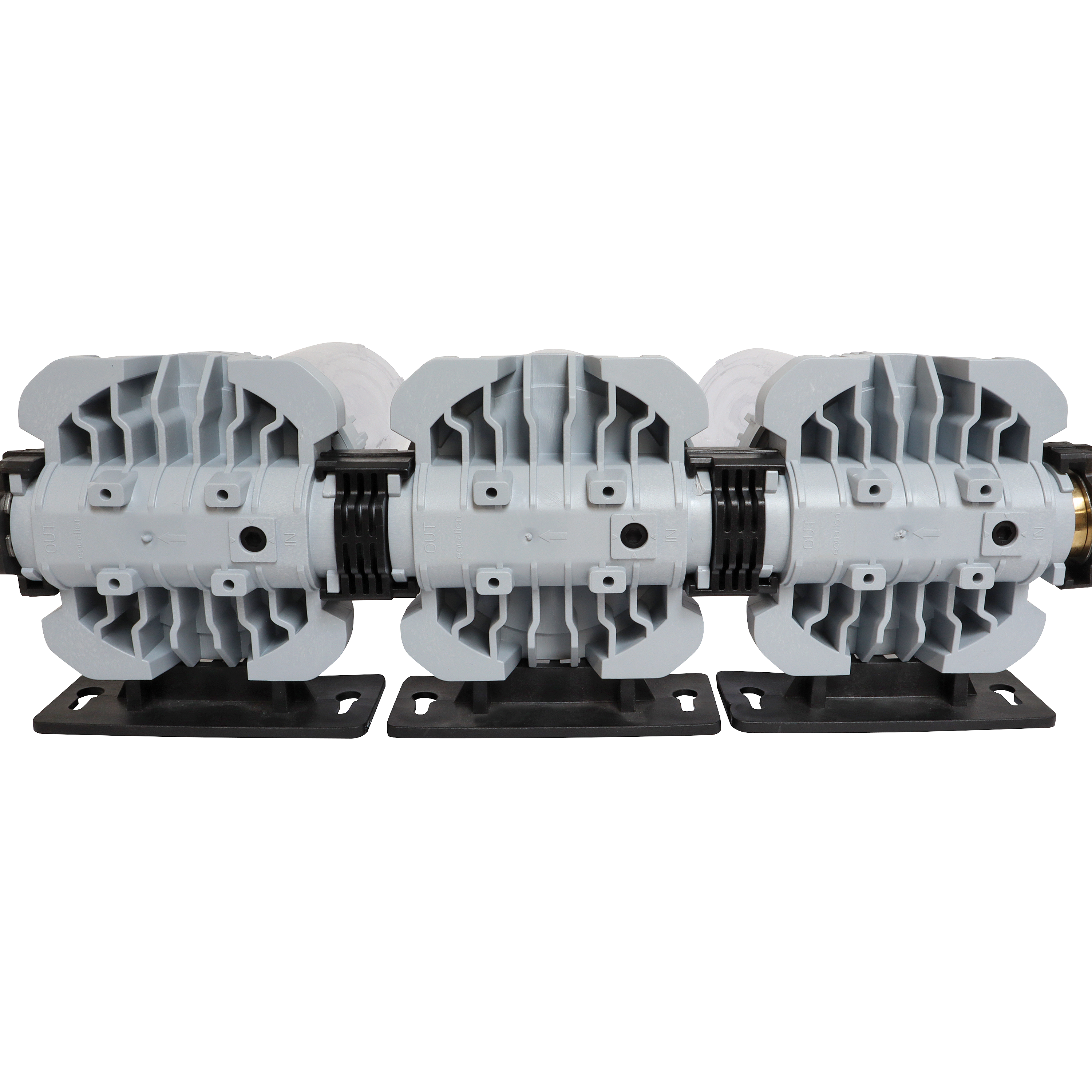 Stazione trattamento acqua triplo con Bypass EQUATION SL10 tre stadi M3/4 6 mesi - 6