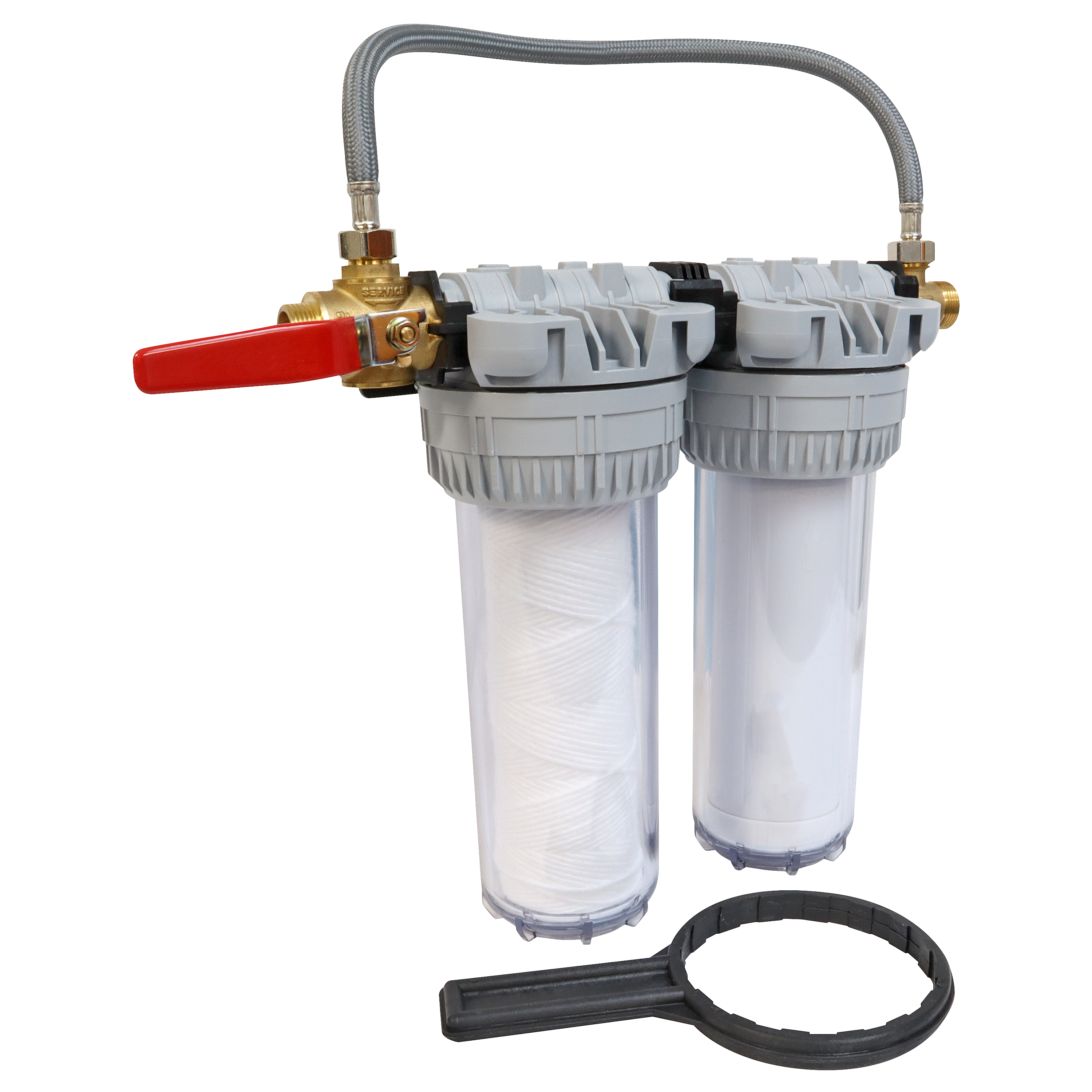Station de filtration d'eau de boisson avec cartouches, bypass inclus EQUATION - 7