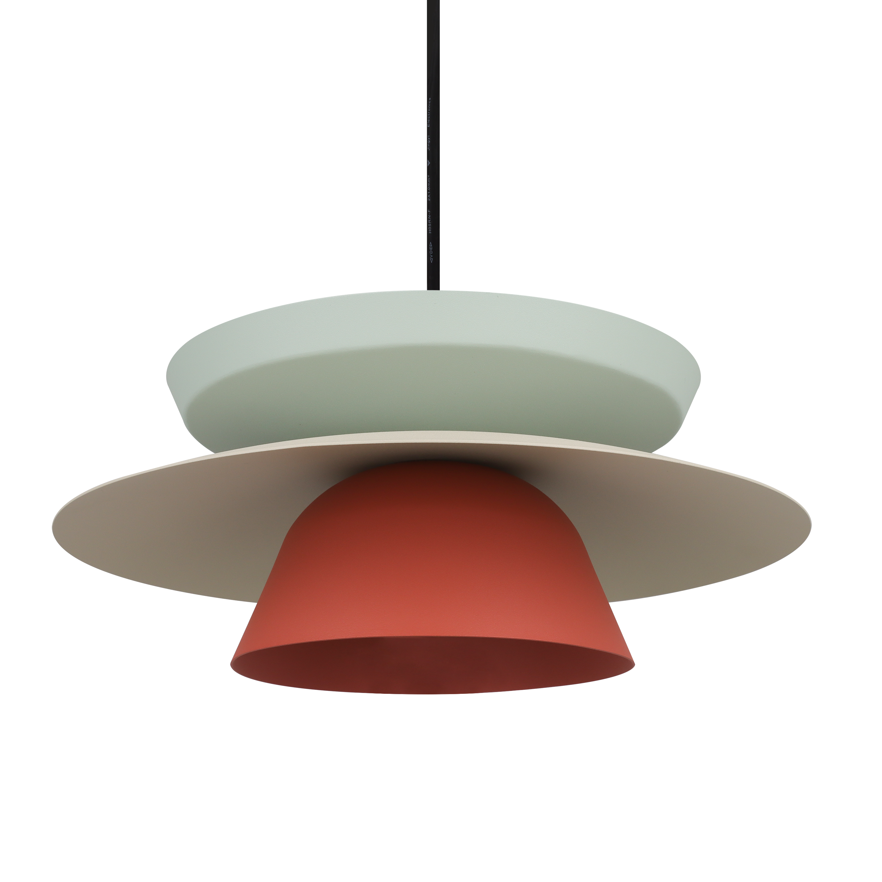 Suspension extérieur 3 disques E27, Diam.37 cm Palmar INSPIRE - 5