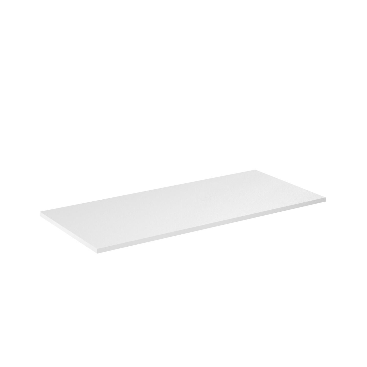 Encimera lavabo lignes blanco mate 100x45.7x1.9 cm