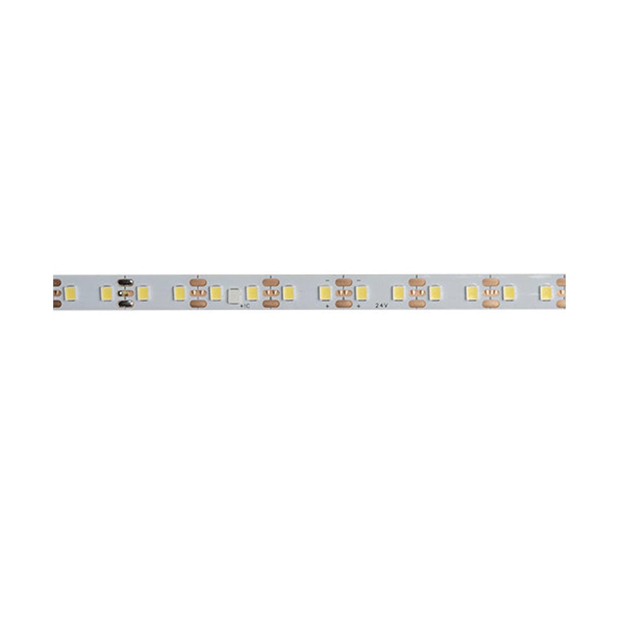 Tira LED por metro 24V SMD 2835 ALVERLAMP IP20 apto para zonas secas 1168 lm luz blanco frío 6000K corte c/10cm - 2