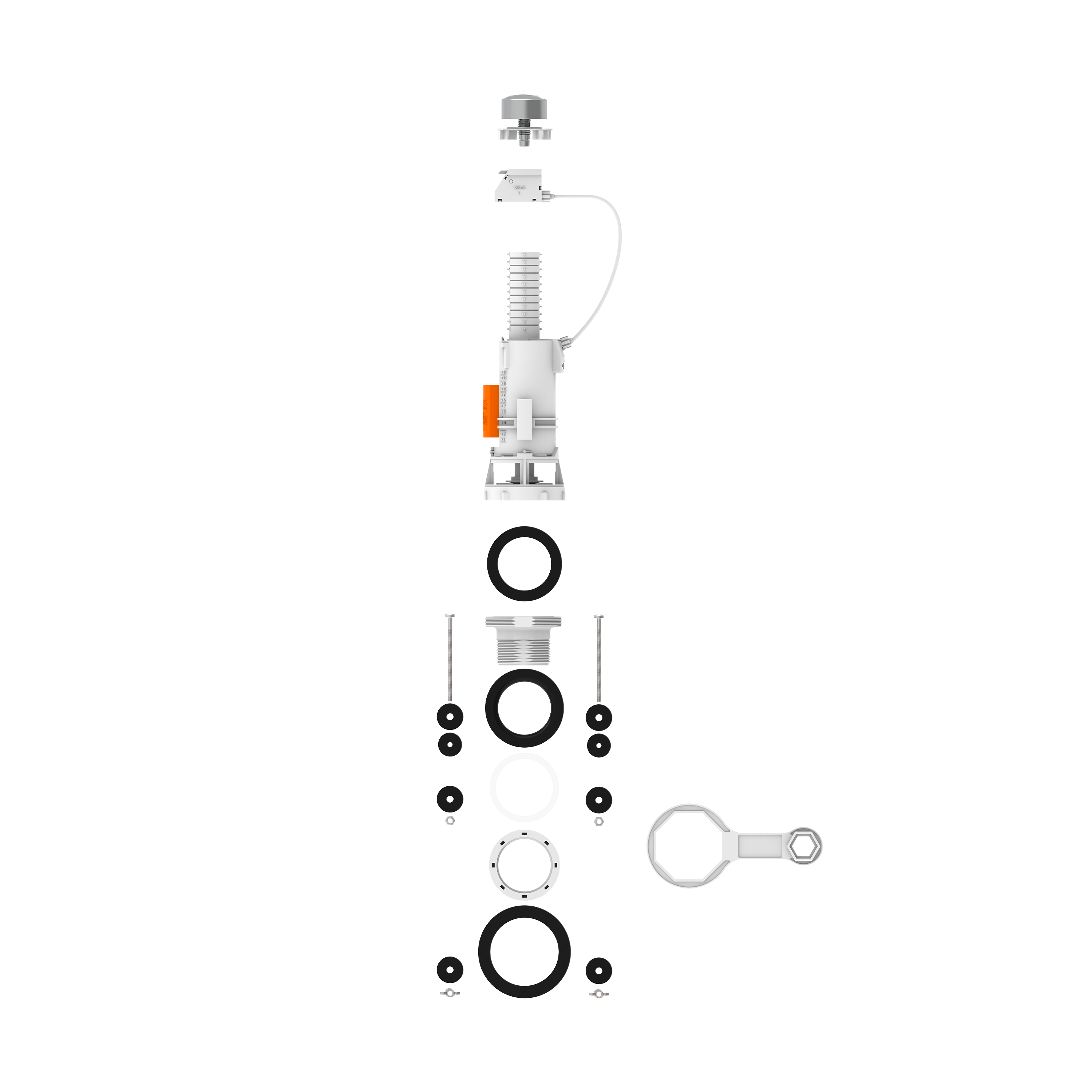 Descargador cable EQUATION doble pulsador 3/6l - 6